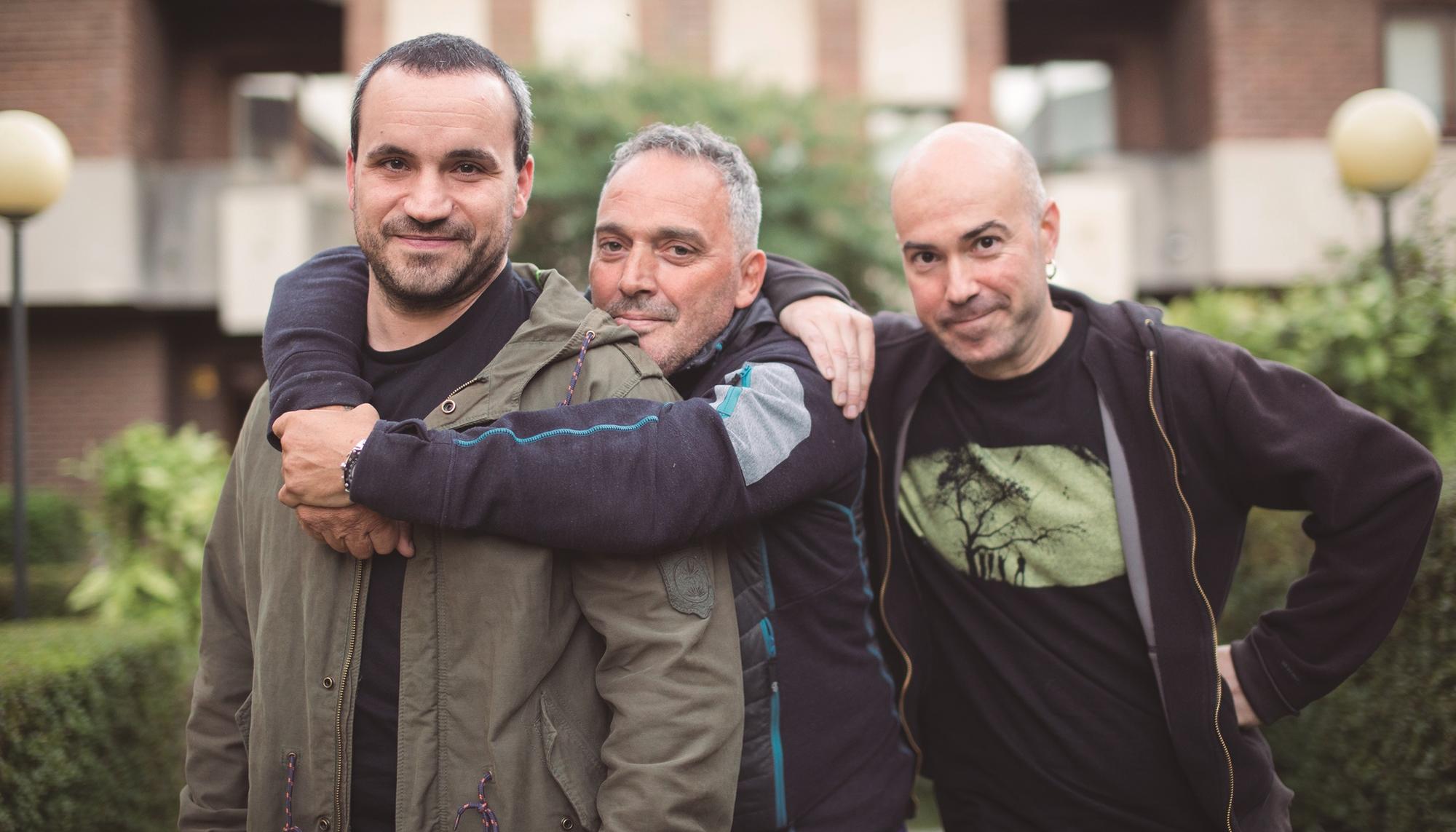 Asier Otxoa, Santi Cobos y Gorka Lazkano