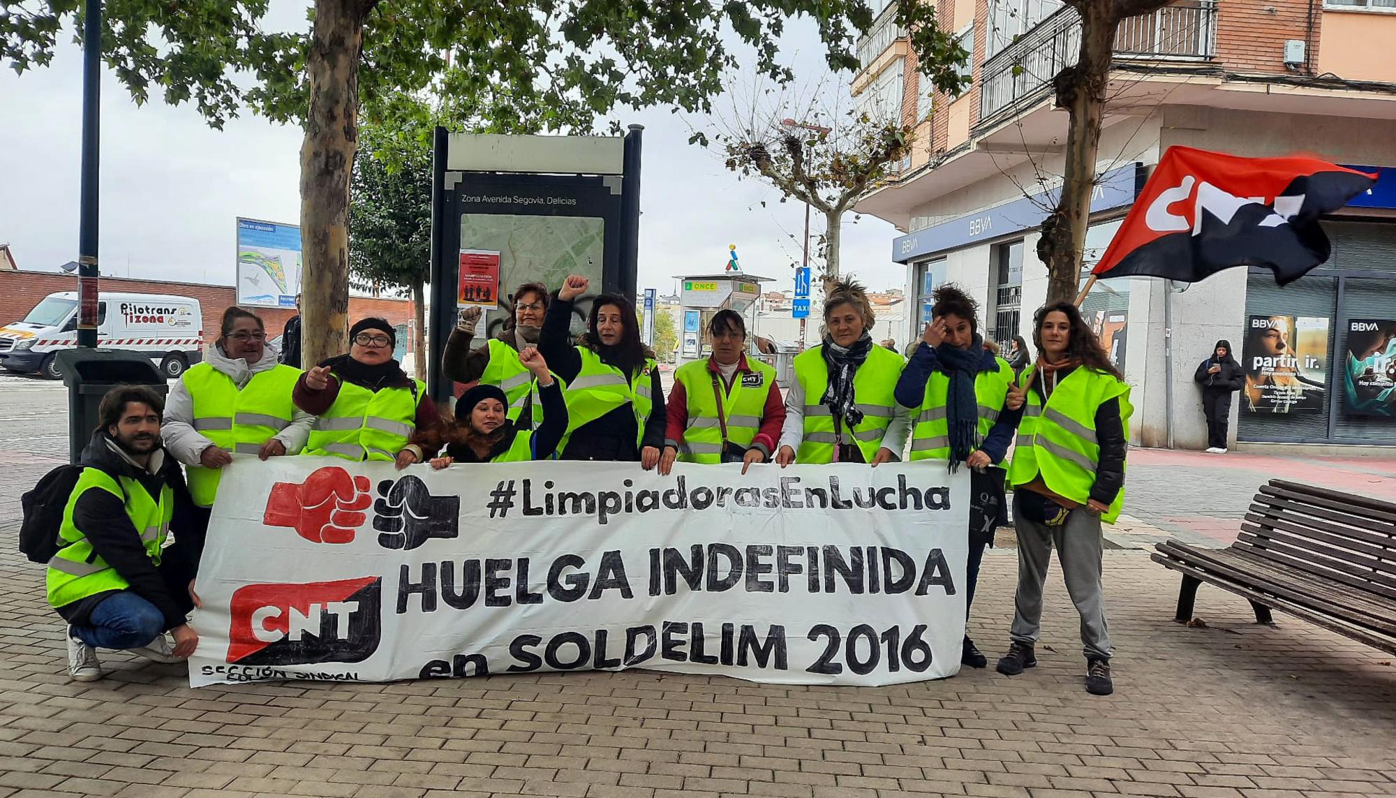 Huelga limpiadoras Valladolid