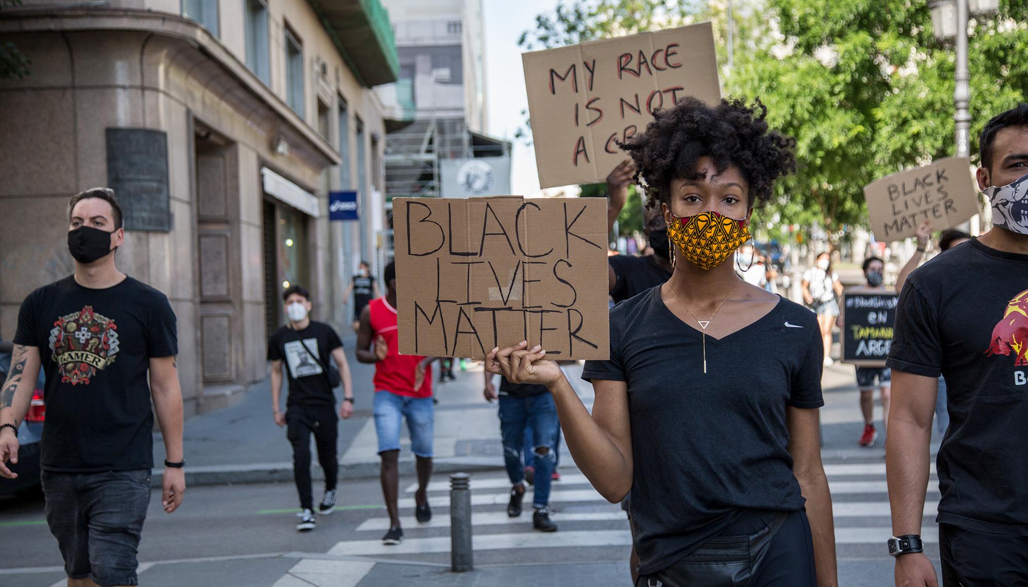 #BlackLivesMatter Madrid 2