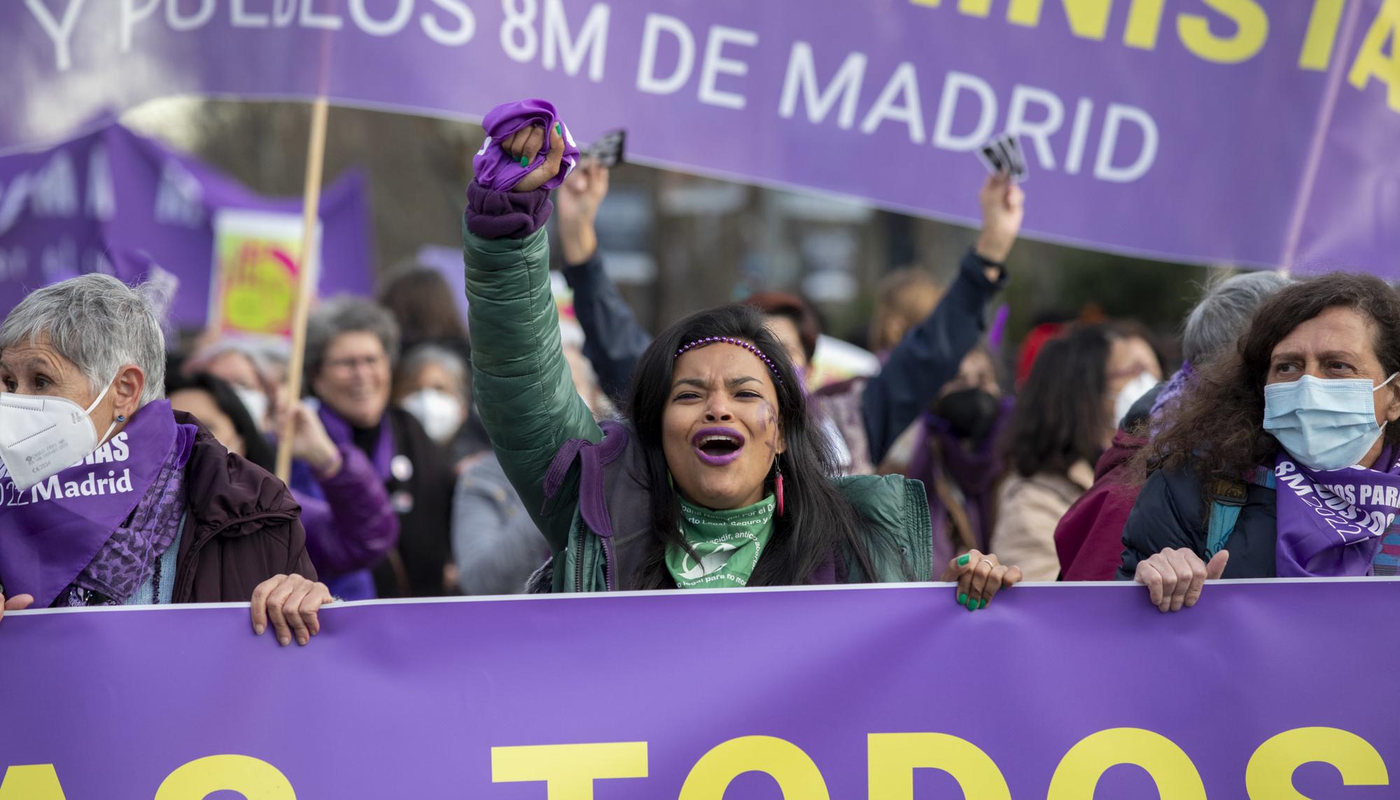 Madrid Manifestación 8M 2022