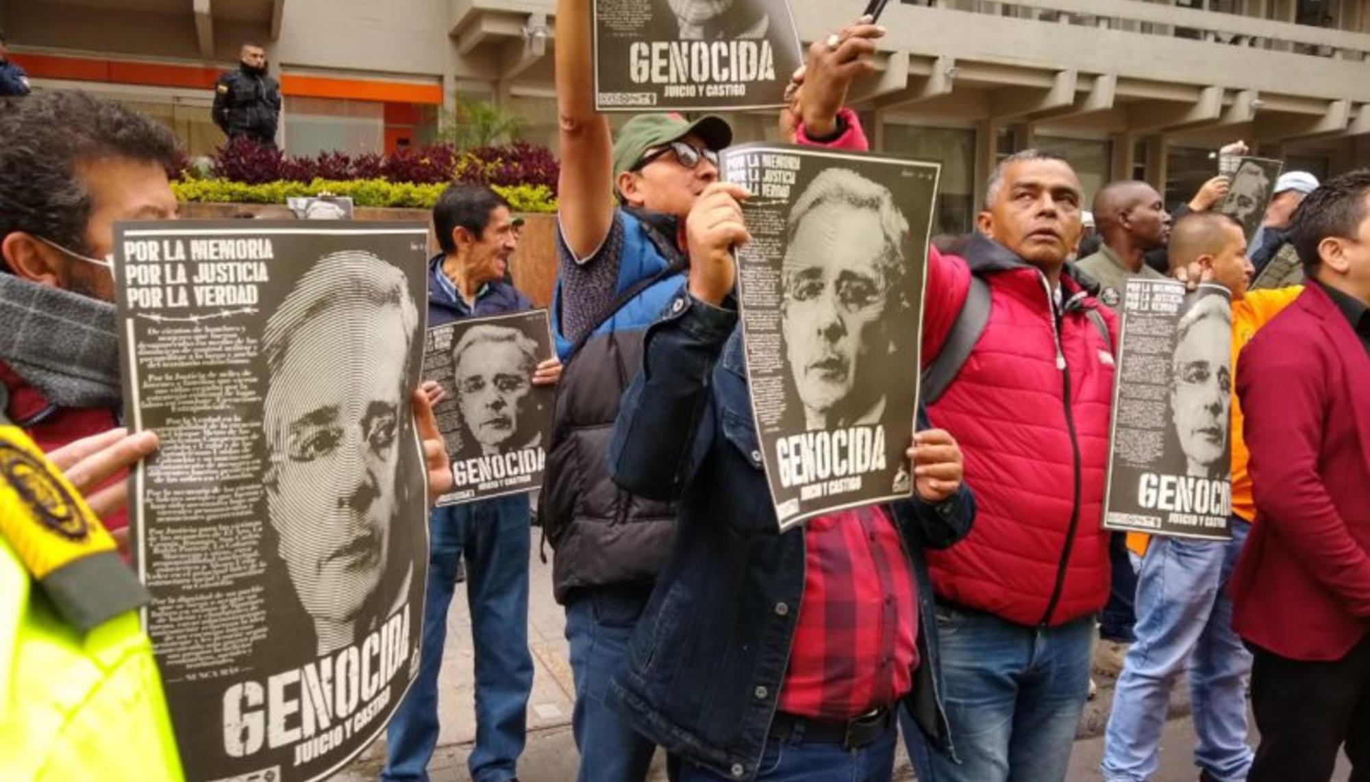 Protestas contra Uribe