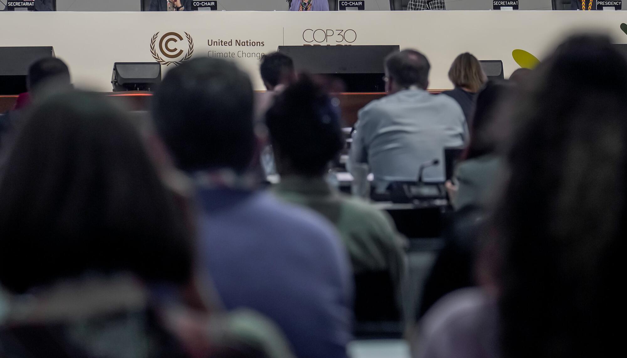 Plenario de la COP30