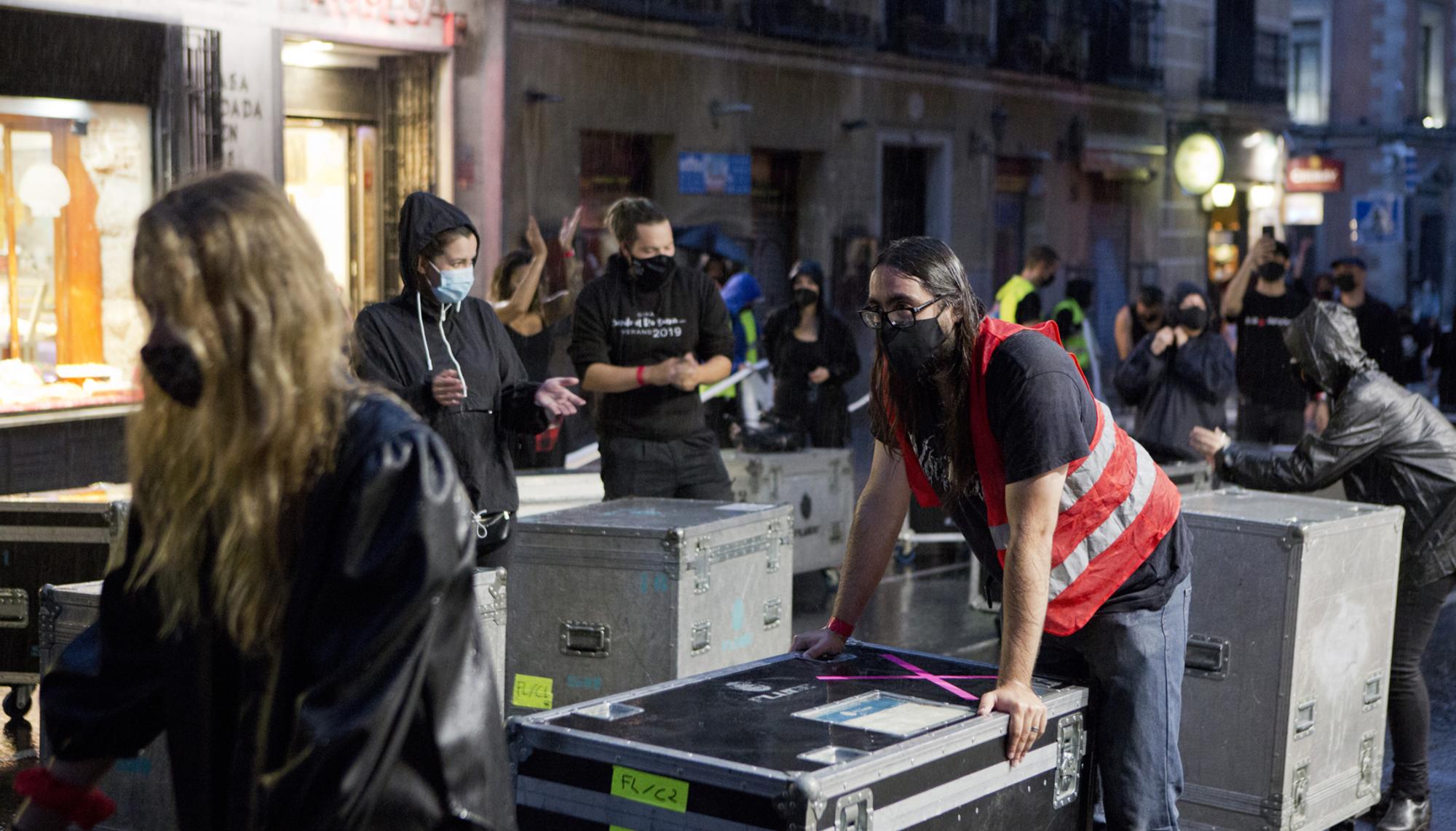 El movimiento Alerta Roja se concentra en Madrid por el rescate a la Cultura. - 4