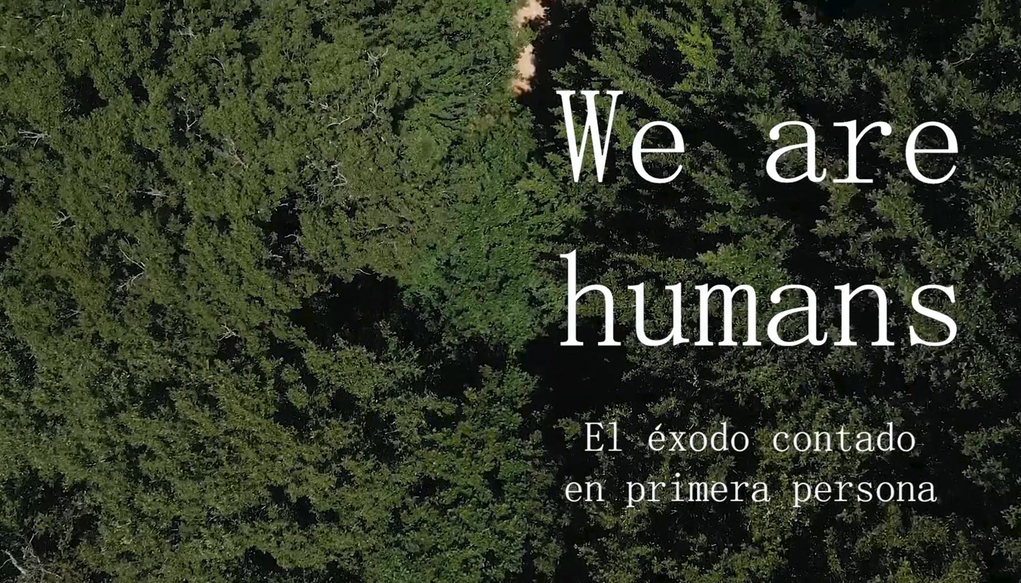 We are humans