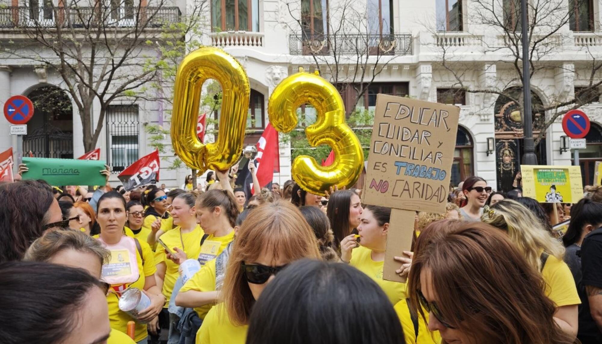 Huelga escuelas infantiles - 1