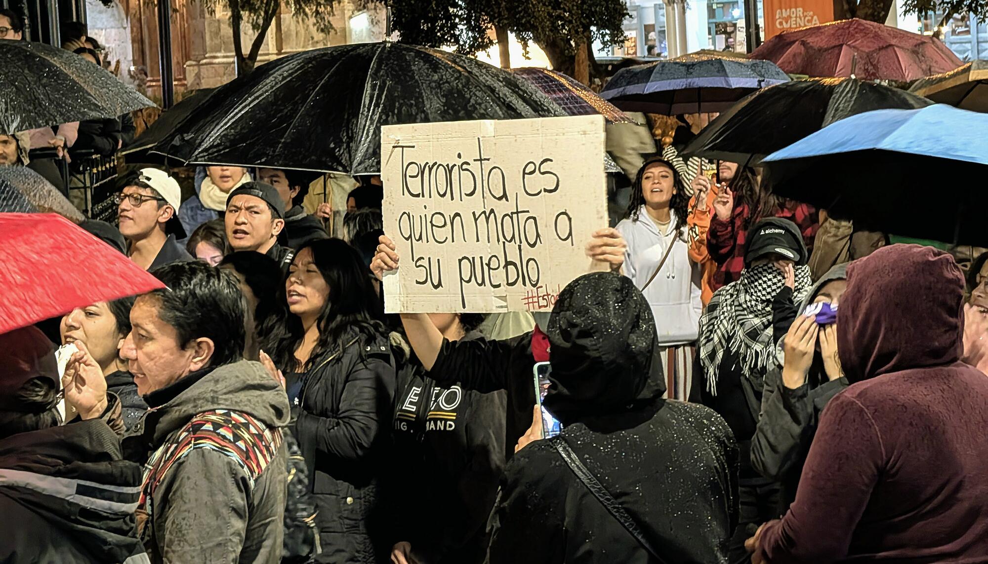 Protestas gobierno Ecuador Septiembre de 2025