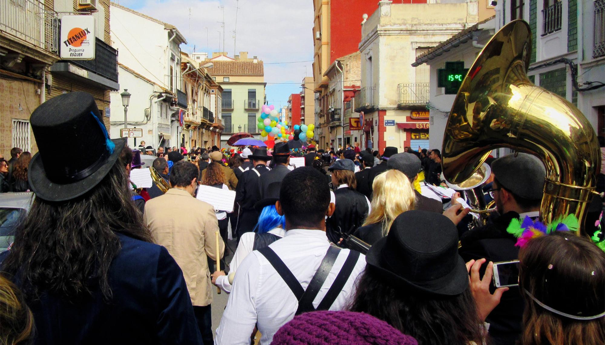 Carnaval calle Cabanyal 2018