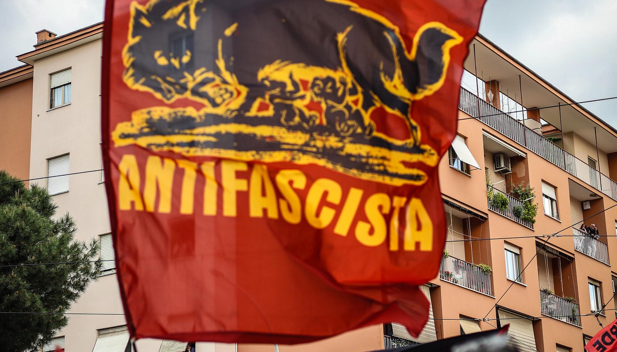 Manifestación antifascista en Roma - 15