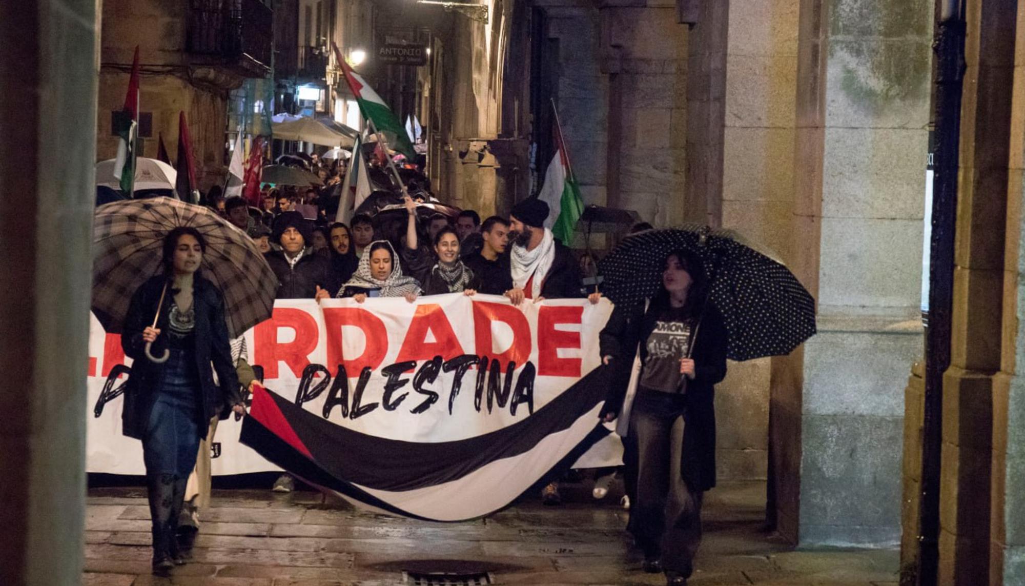 Manifestación palestina galiza 6 de novembro - 3