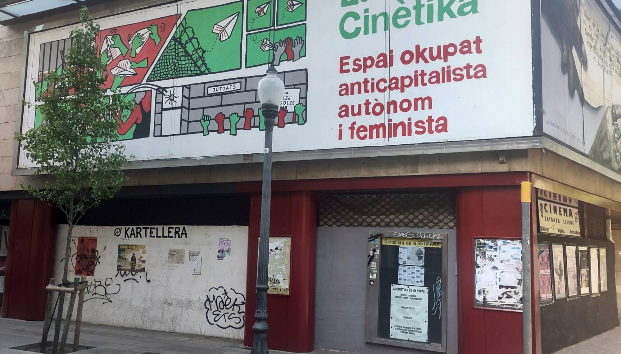 La Cinètika, centro social en un antiguo cine en Barcelona