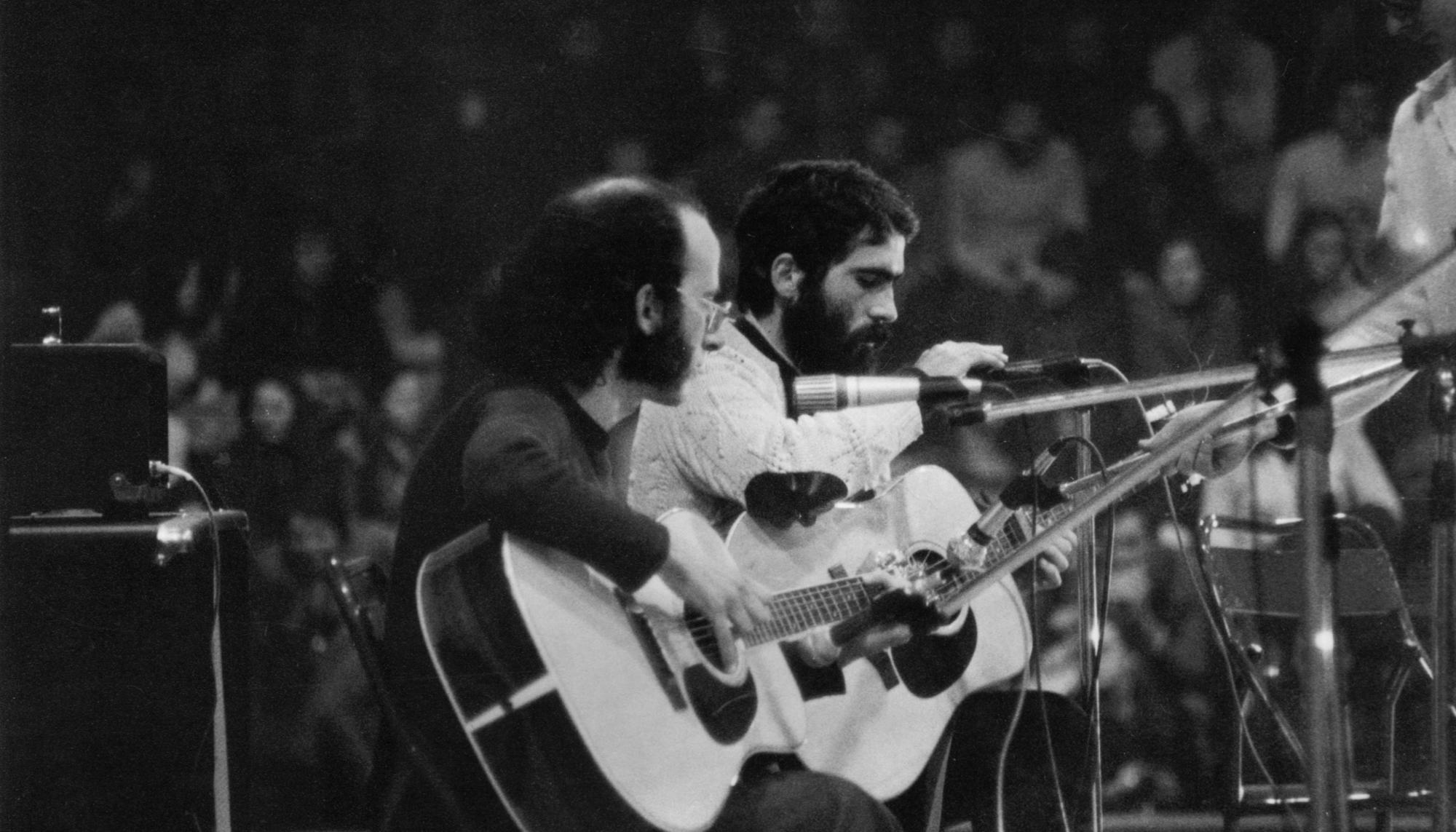 Emilio Cao y Antón Seoane en 1975