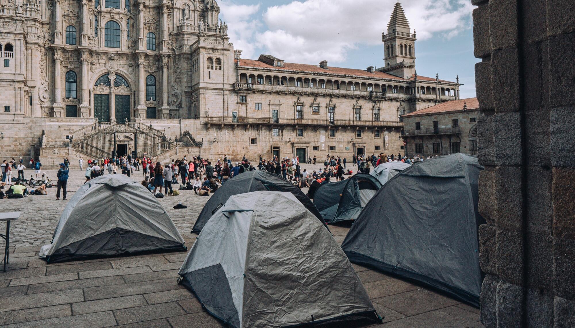 Acampada Santiago de Compostela Obradoiro 01/10/2026 - 1