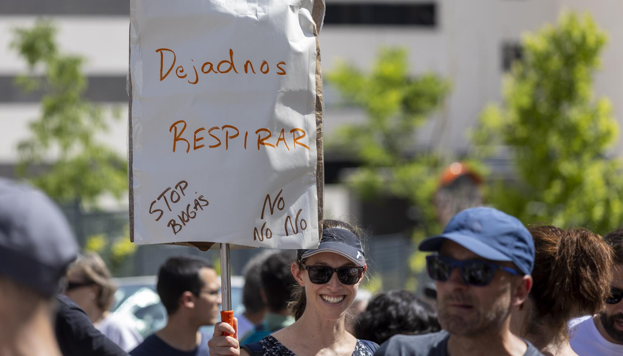 Manifestación contra planta Biogás Colmenar - 6