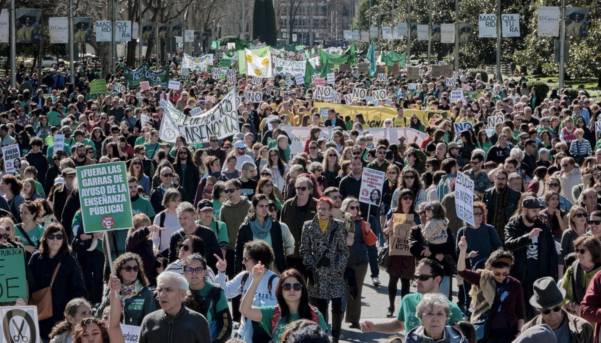 Manifestación Educación Pública Madrid 23 Febrero 2025 - 7