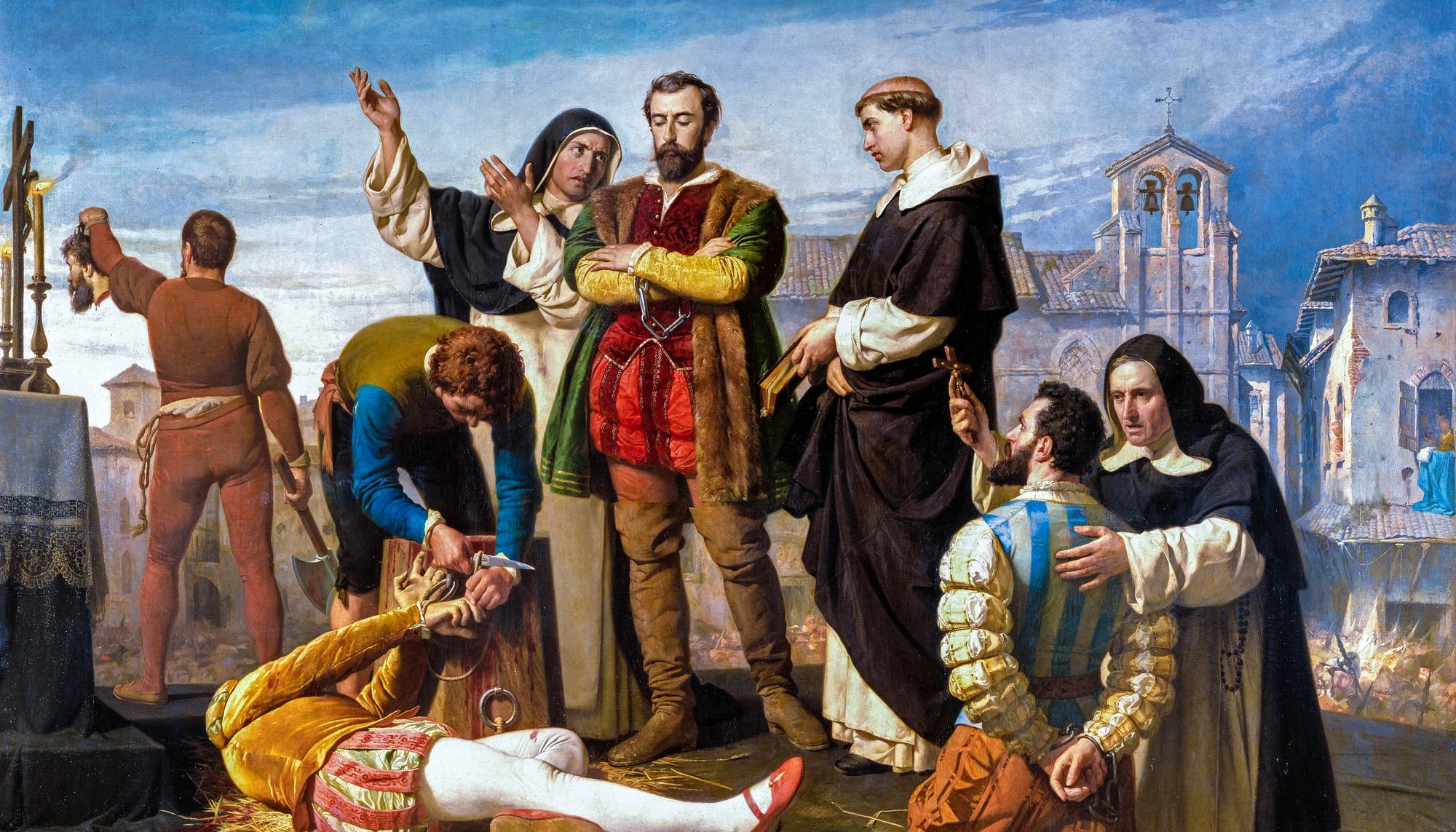 Ejecución de los comuneros Juan de Padilla, Juan Bravo y Francisco Maldonado