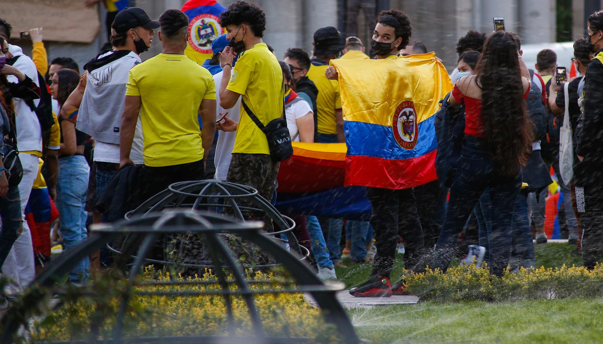 Concentración en Madrid en apoyo al pueblo colombiano - 6
