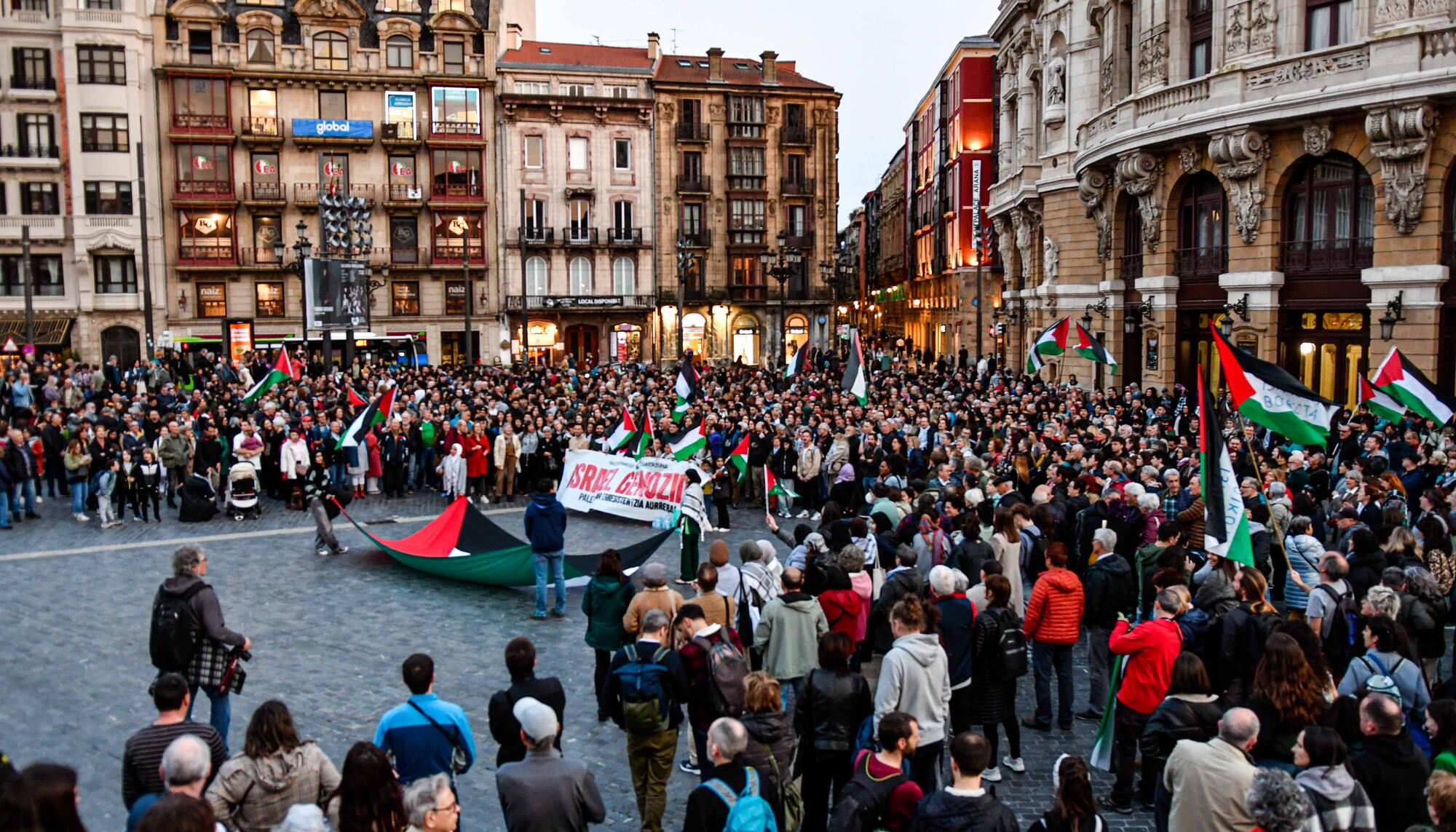 Movilización de Palestinarekin Elkartasuna en Bilbao - 9