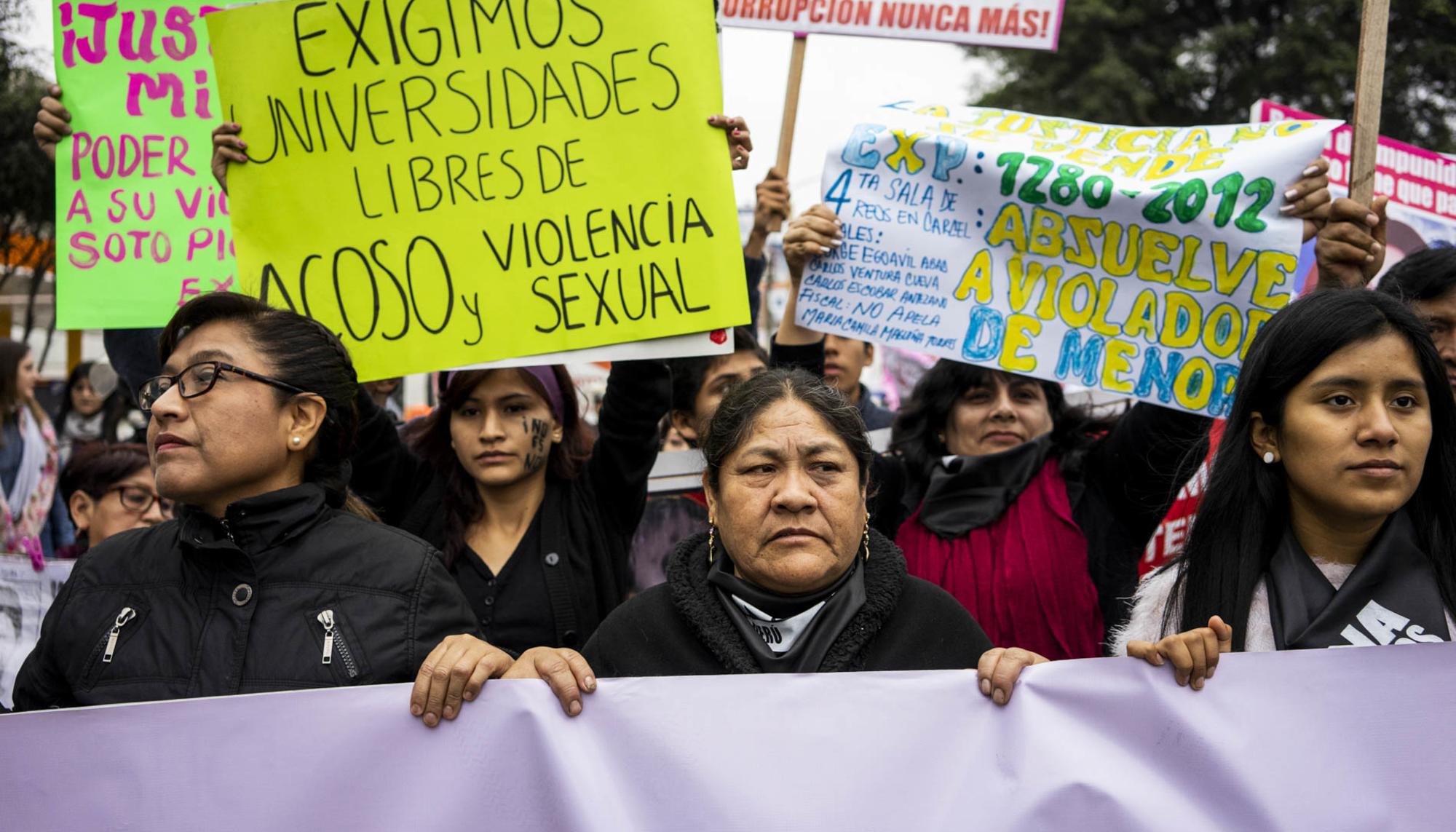 Lima manifestación violencia machista