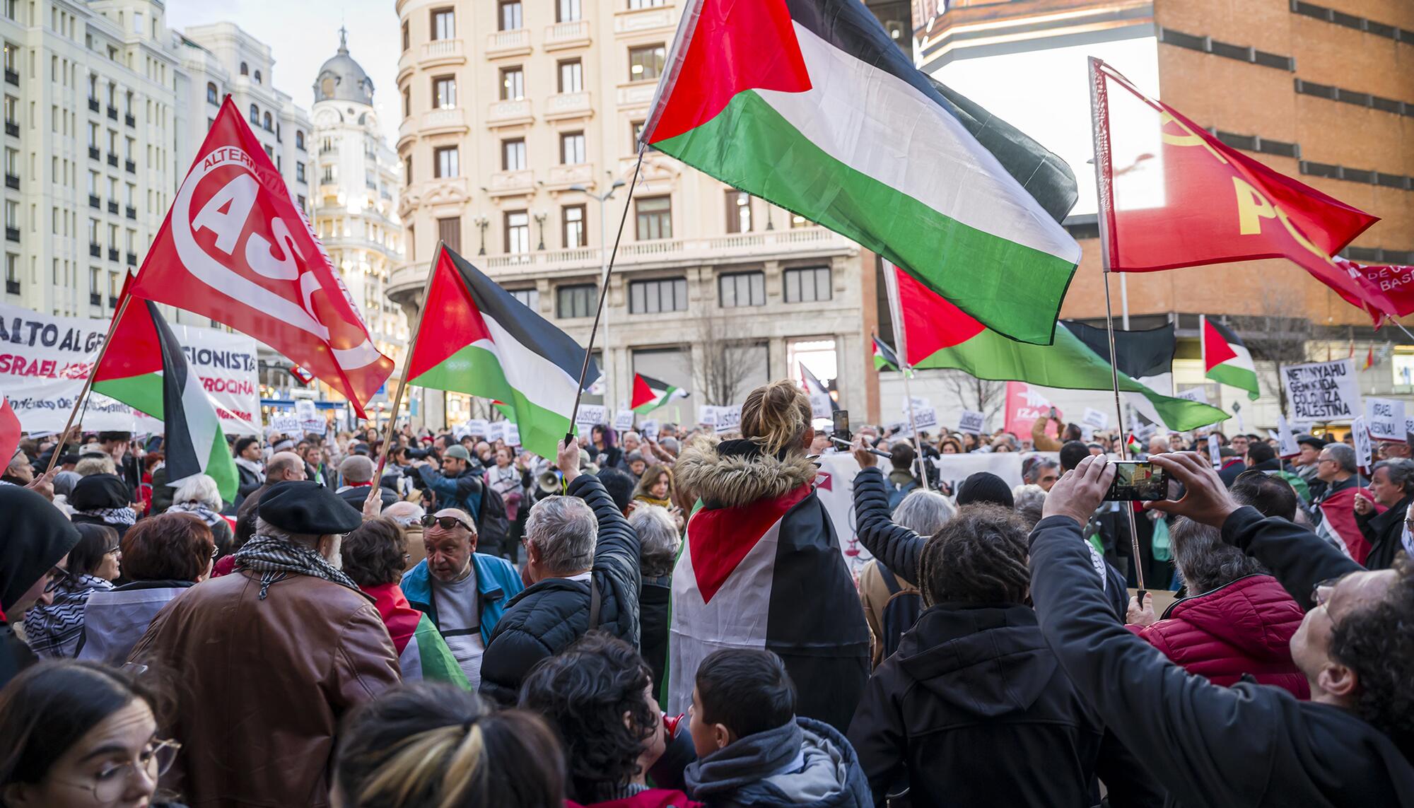 Concentración palestina Callao - 8