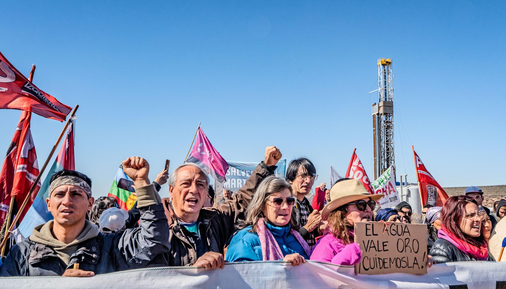 Vaca Muerta - infraestructuras y resistencias 1