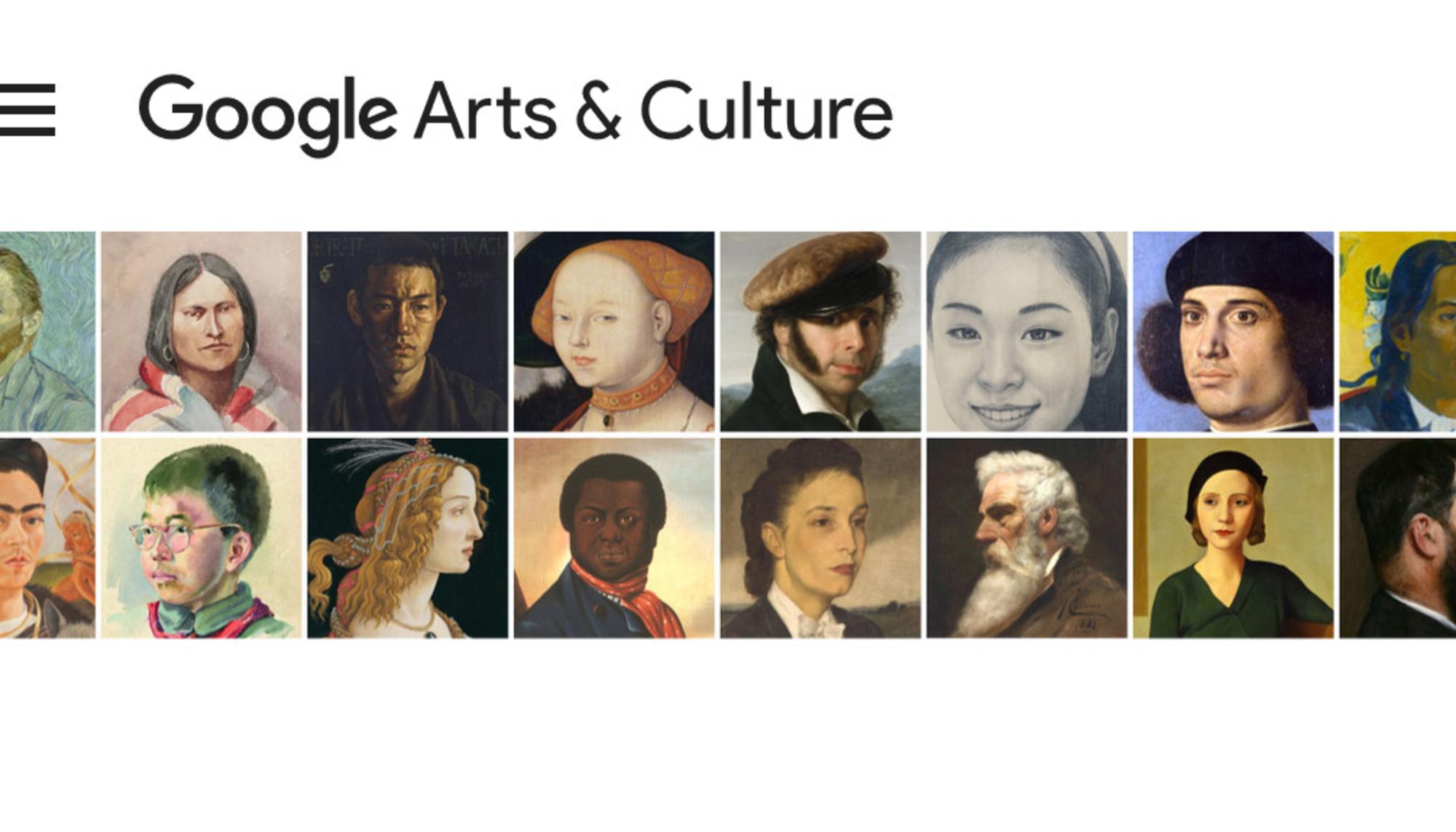 Google Arts and Culture ha presentado su app Art Selfie