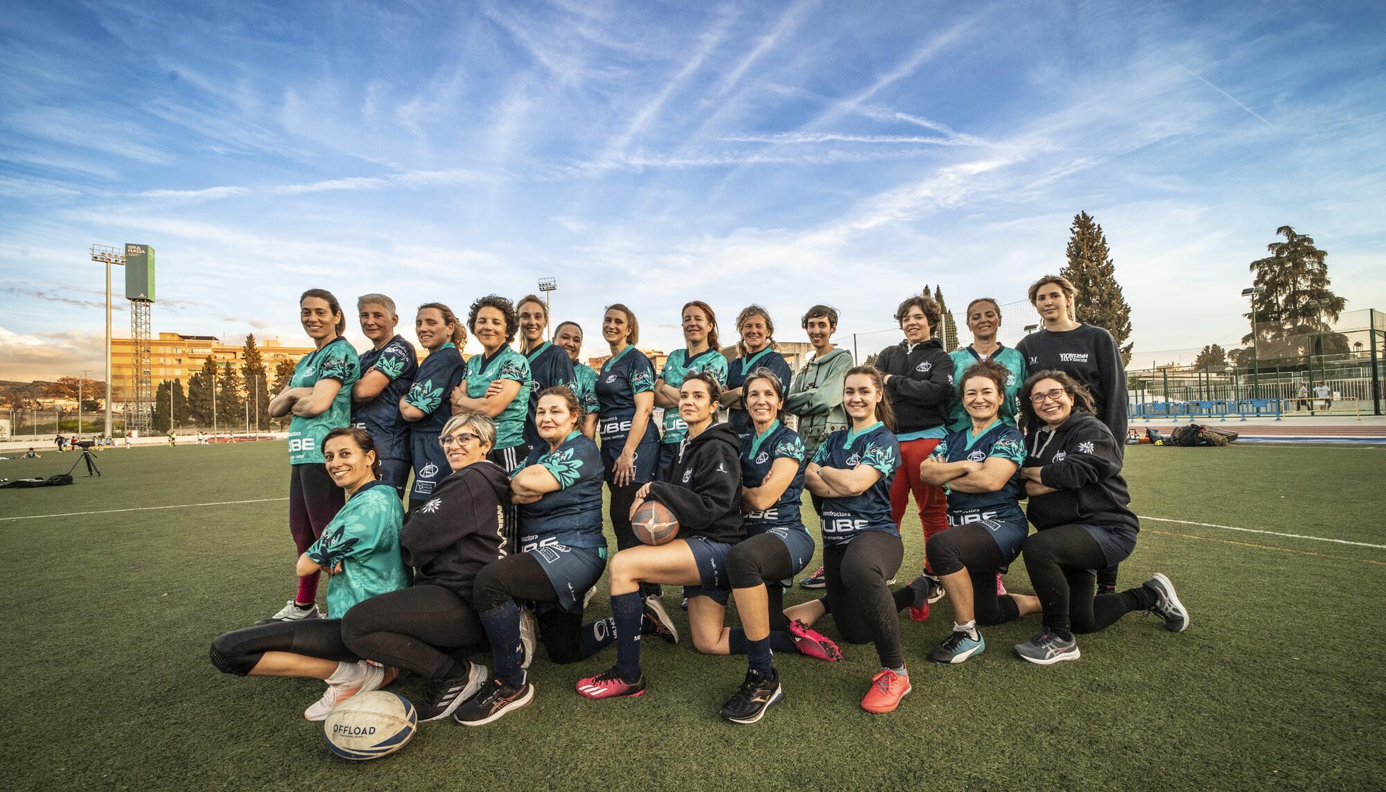 Las Milnoh Granada, un club de rugby femenino +35 creado y gestionado por mujeres - 1_grupo