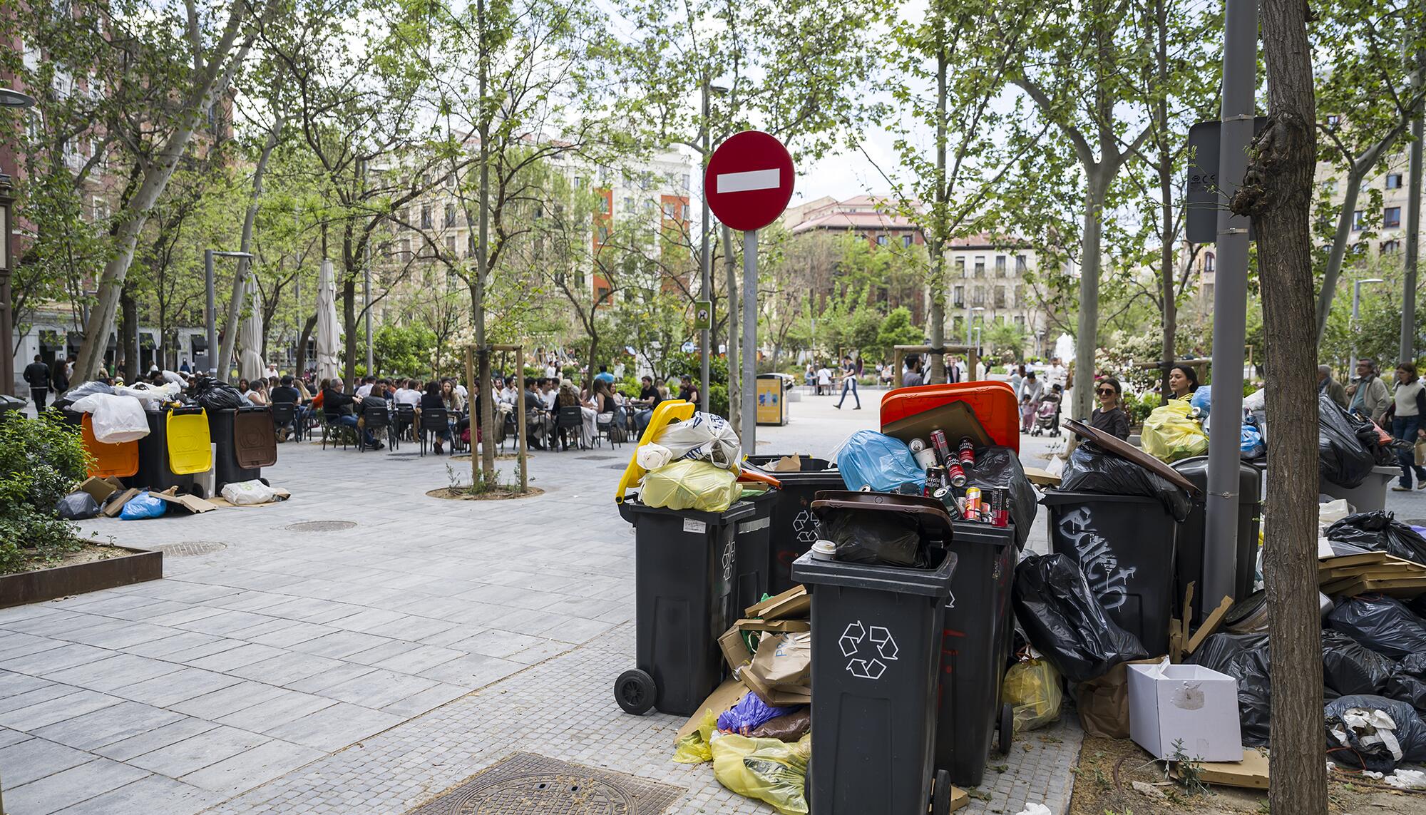 Basura Huelga Madrid - 1