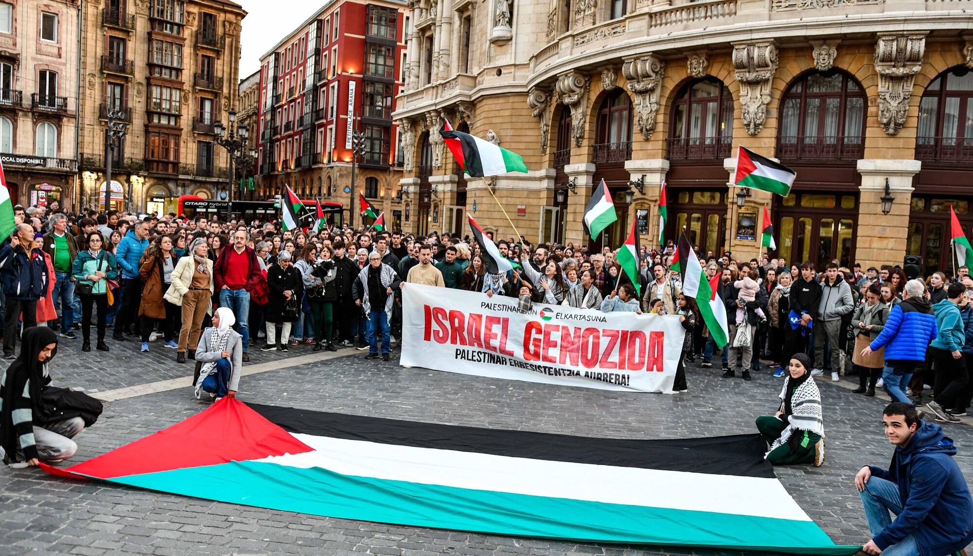 Movilización de Palestinarekin Elkartasuna en Bilbao - 2