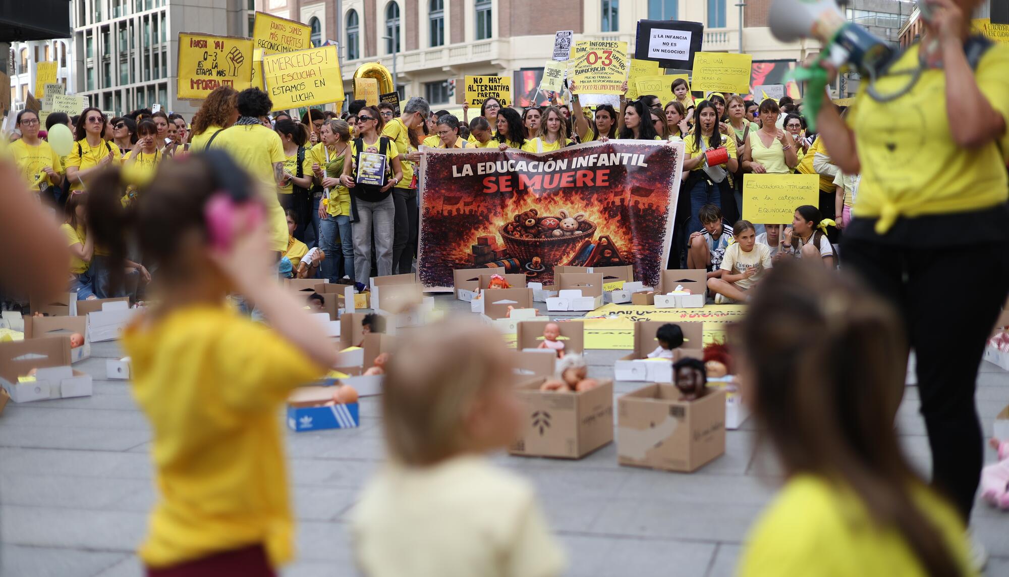 Huelga escuela infantil Callao - 1