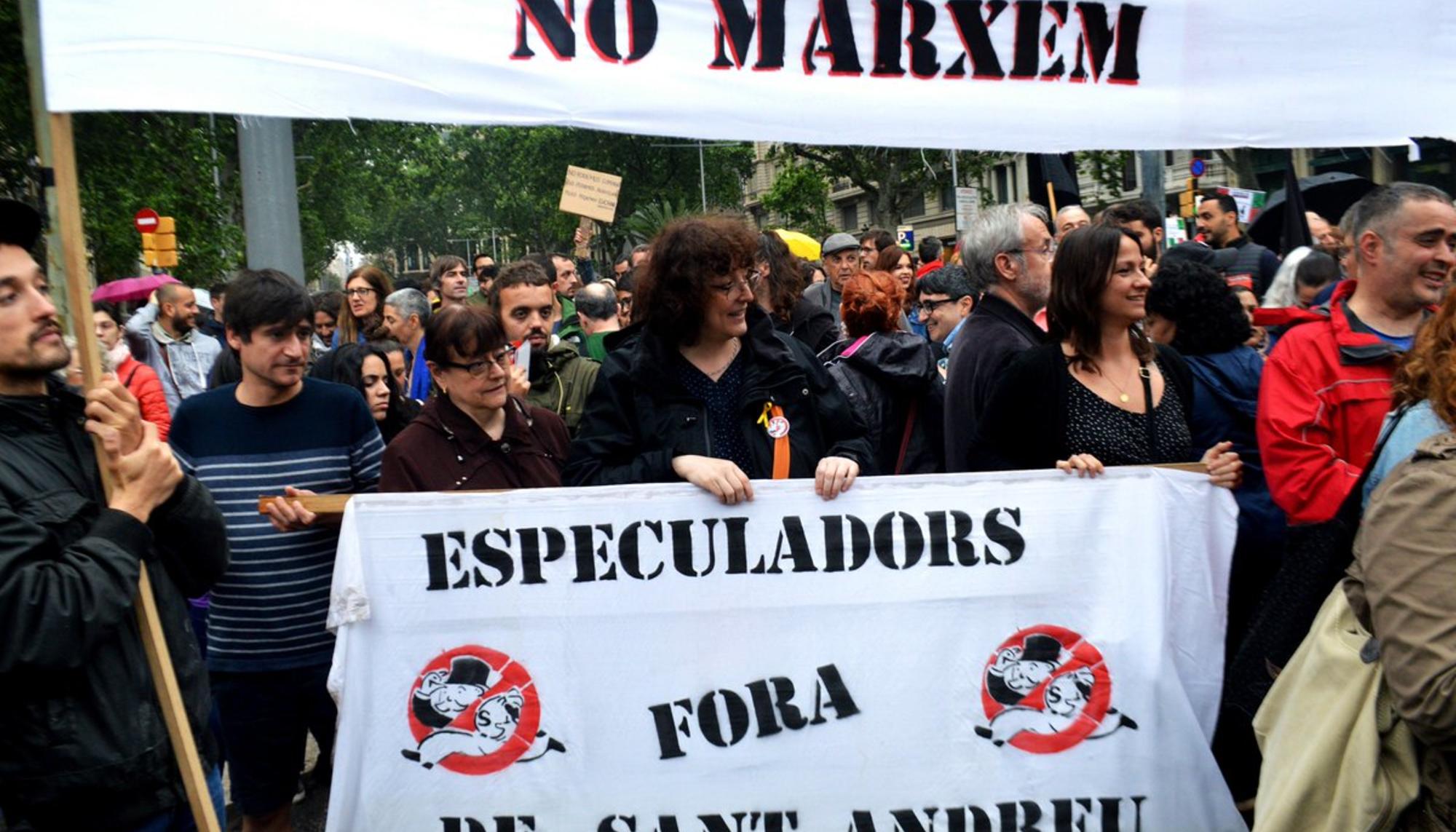 La lucha vecinal de la comunidad No Marxem y el barrio de Sant Andreu, en Barcelona, ha dado sus frutos.