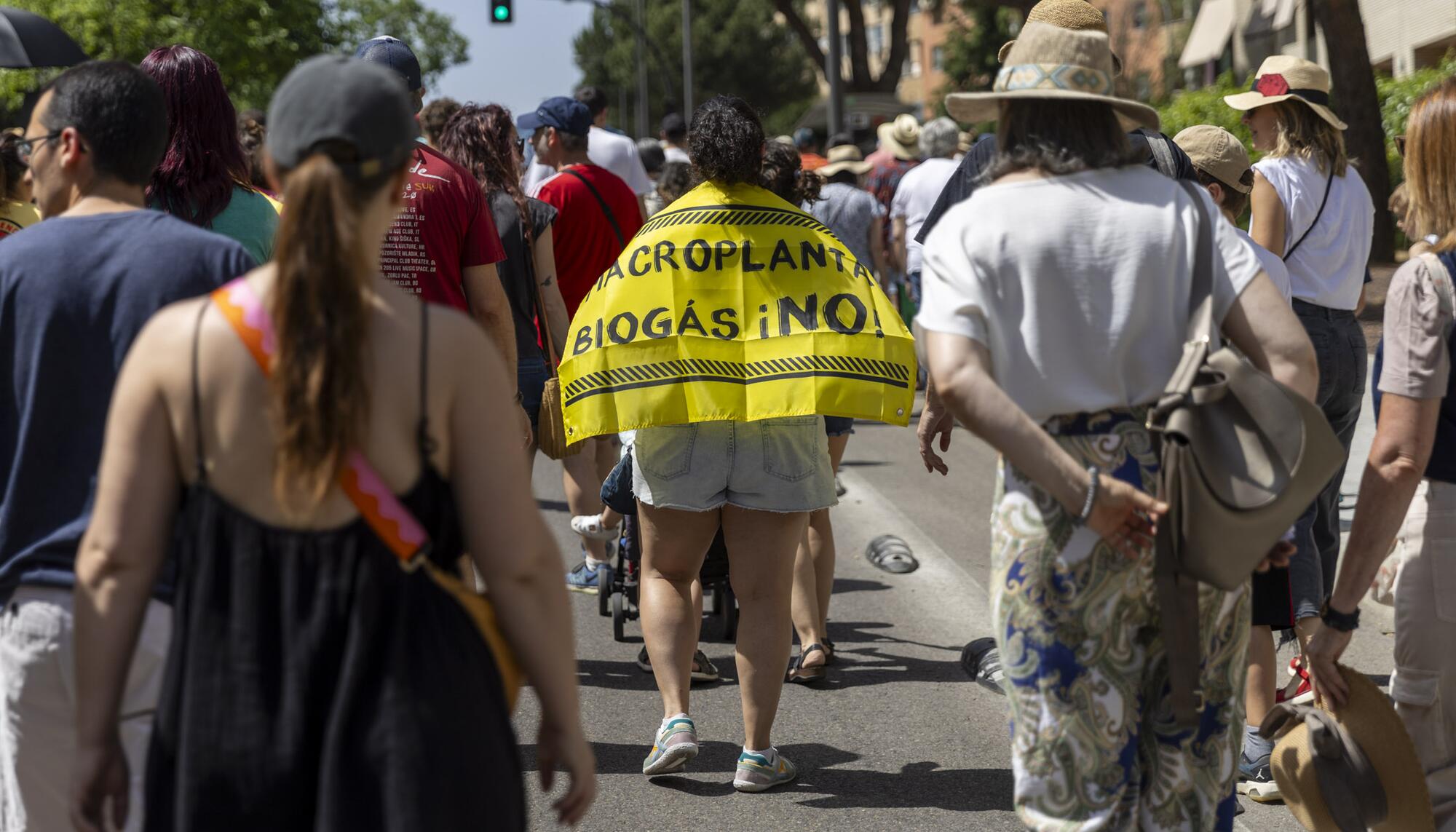Manifestación contra planta Biogás Colmenar - 10