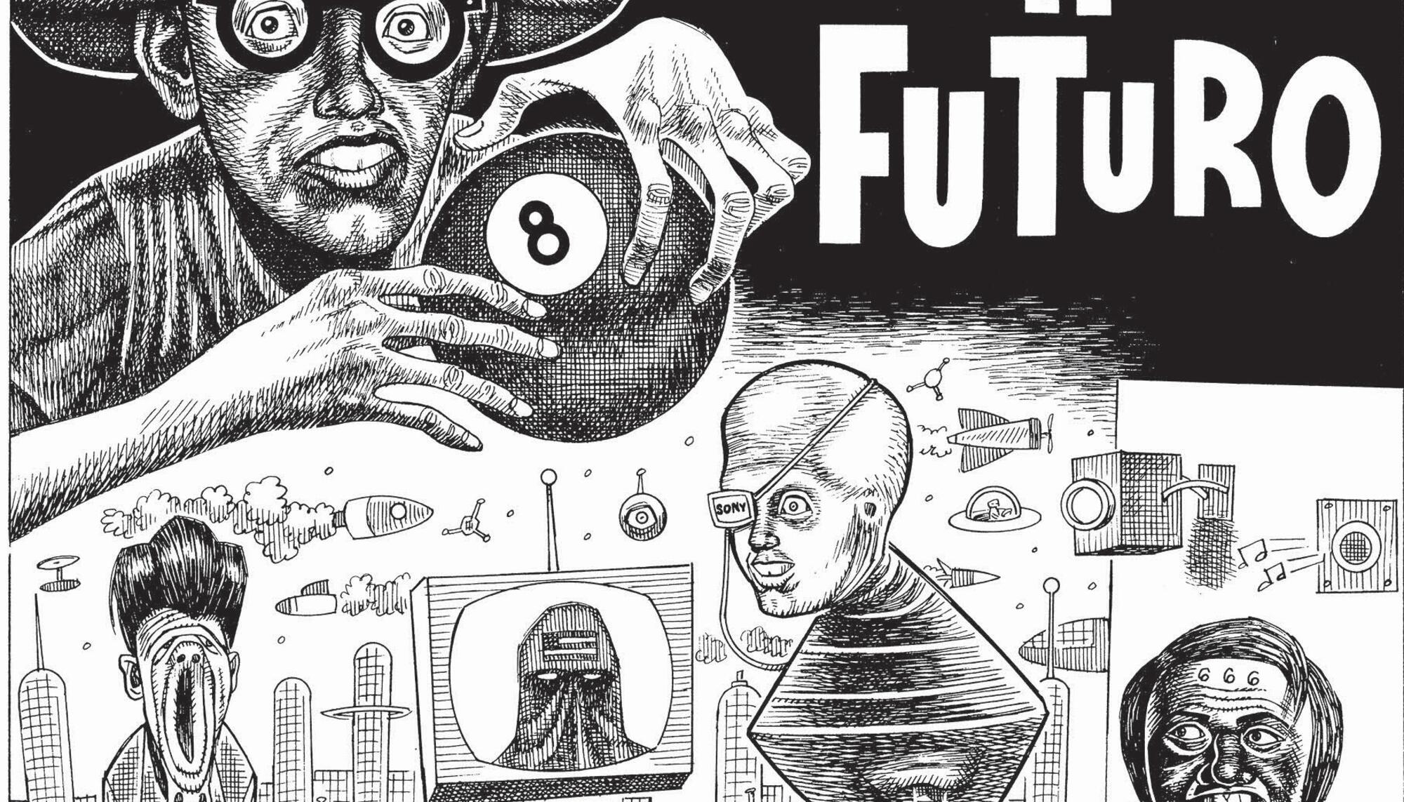 Viñeta de ‘Bola ocho’ de Daniel Clowes