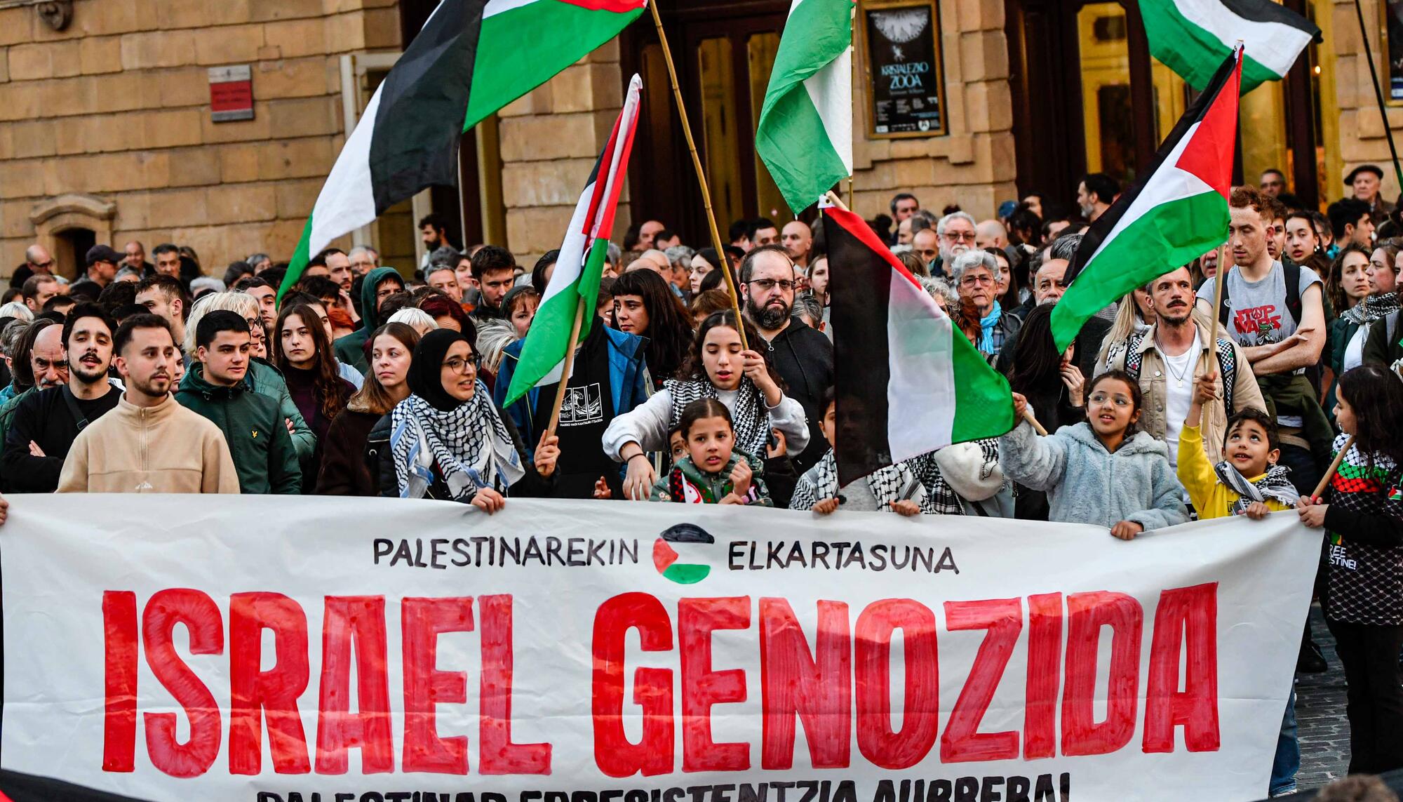 Movilización de Palestinarekin Elkartasuna en Bilbao - 8