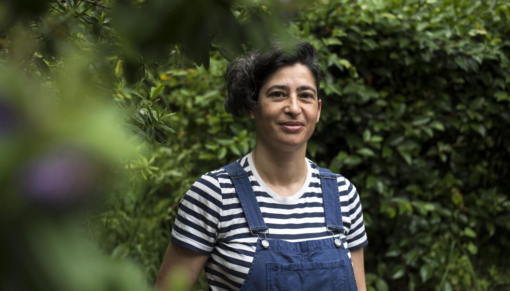 A escritora María Reimóndez