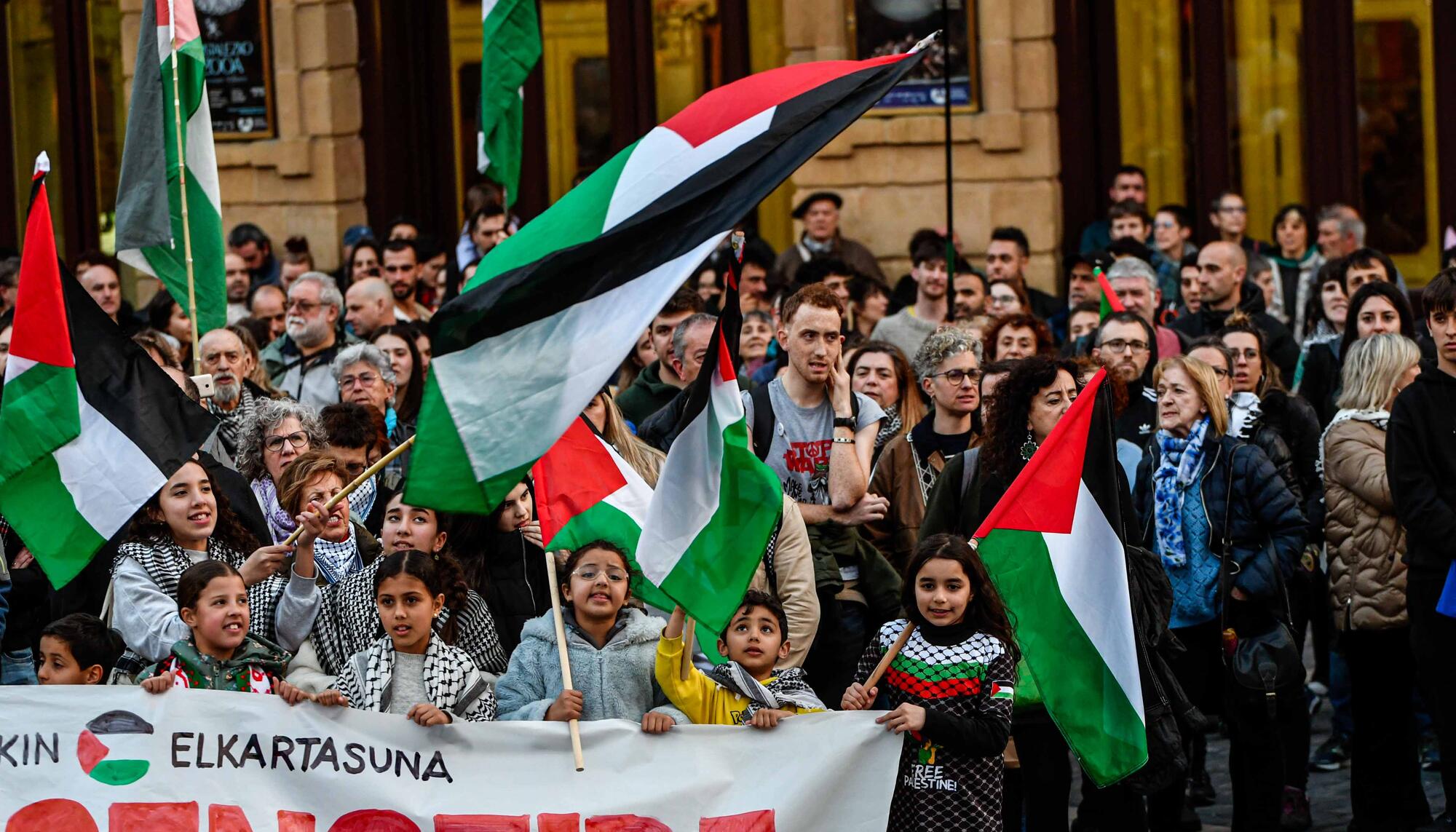 Movilización de Palestinarekin Elkartasuna en Bilbao - 6