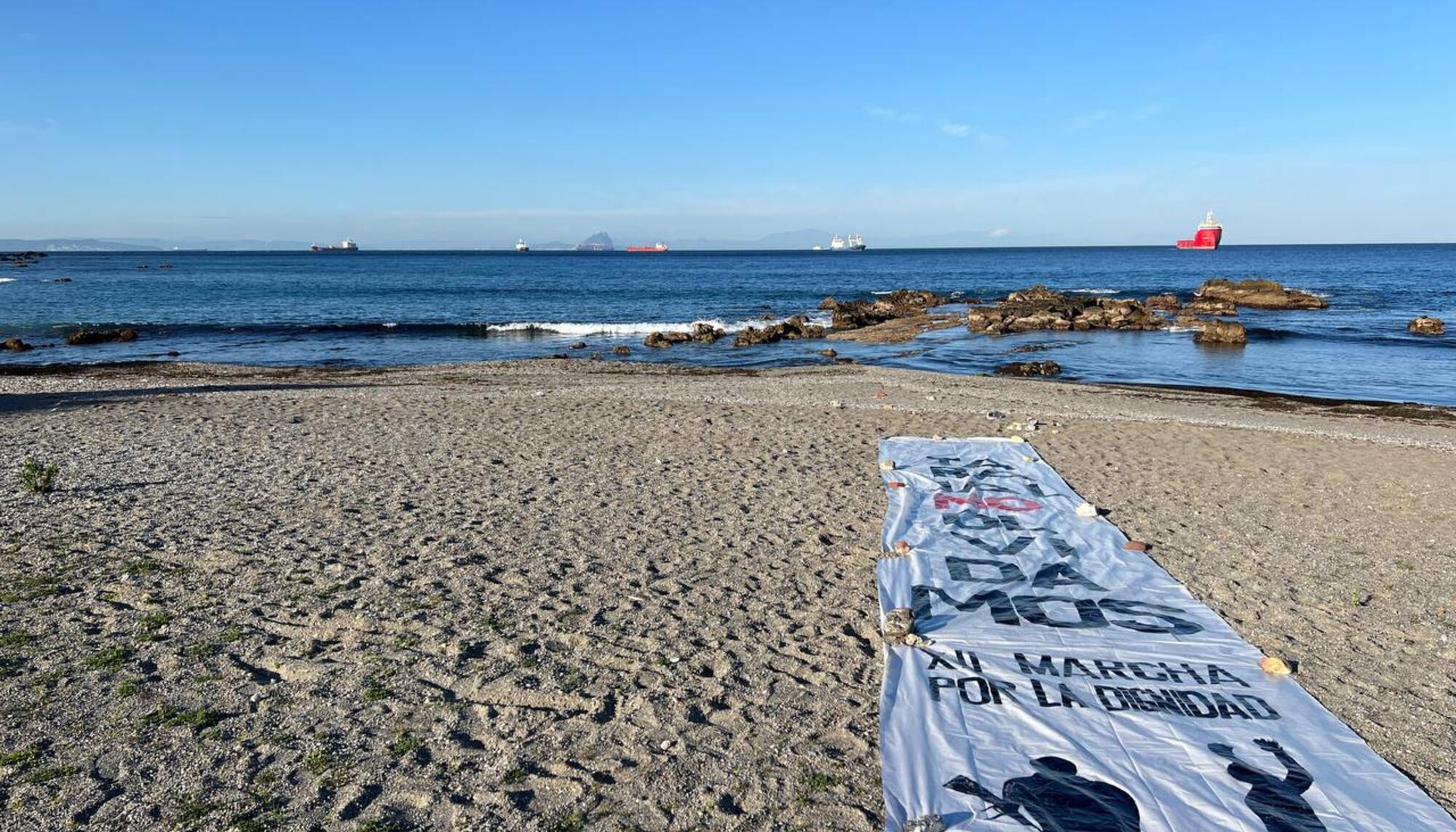 XII Marcha por la Dignidad en Ceuta en febrero de 2025 para protestar por la impunidad de la masacre de El Tarajal en 2014. - 3