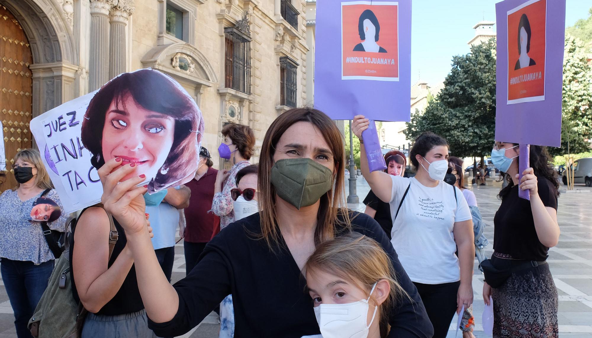 Manifestación por el indulto a Juana Rivas (Granada, 07/06/2021) - 3