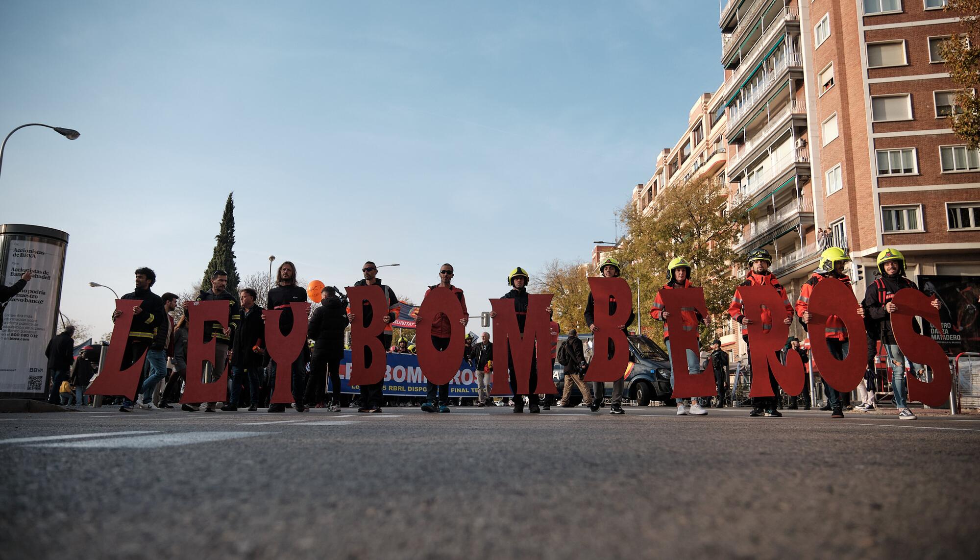 Manifestación Bomberos 30N - 1