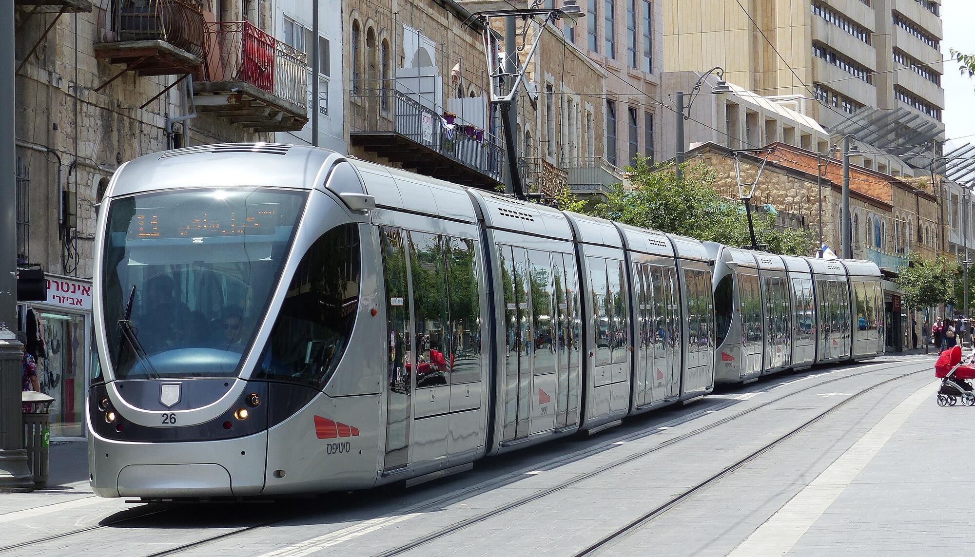 Tren ligero Jerusalen