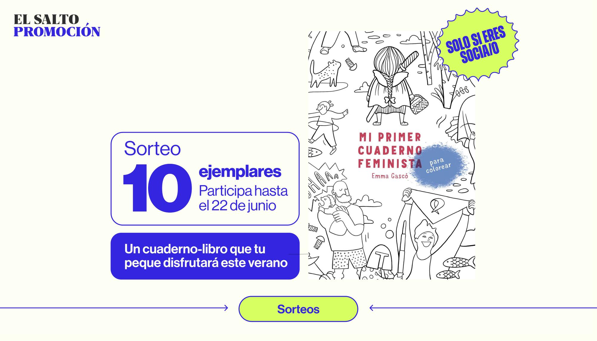 Sorteo Mi Primer Cuaderno Feminista