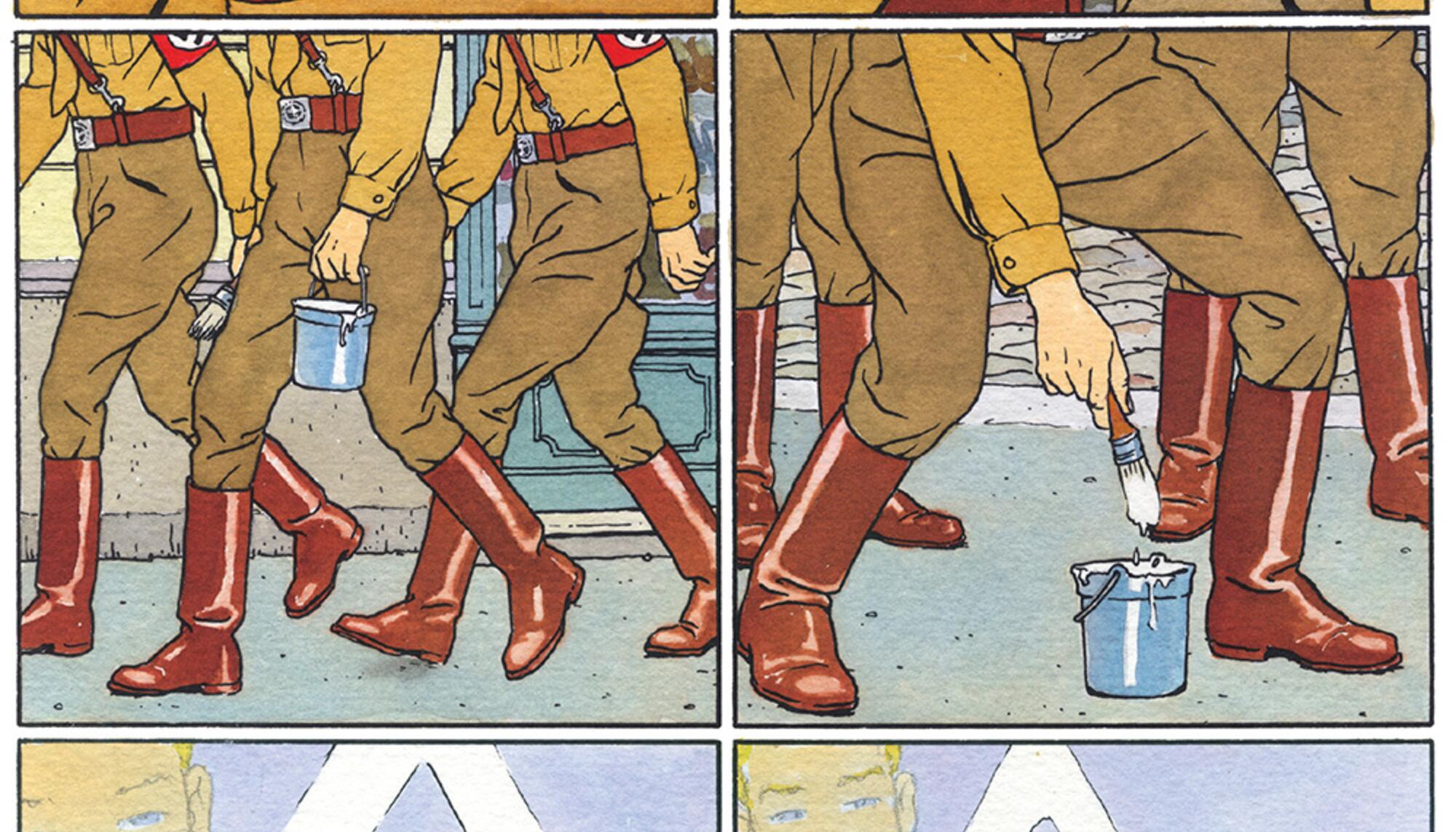 Página del cómic “Los primos Meyer”, de la serie ‘Max Fridman’