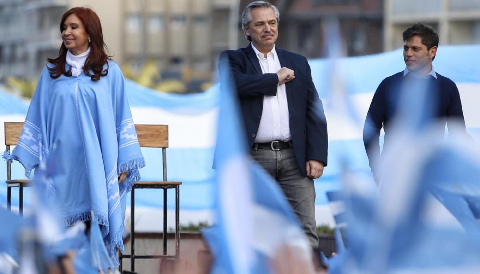 Alberto Fernández y Cristina Fernández