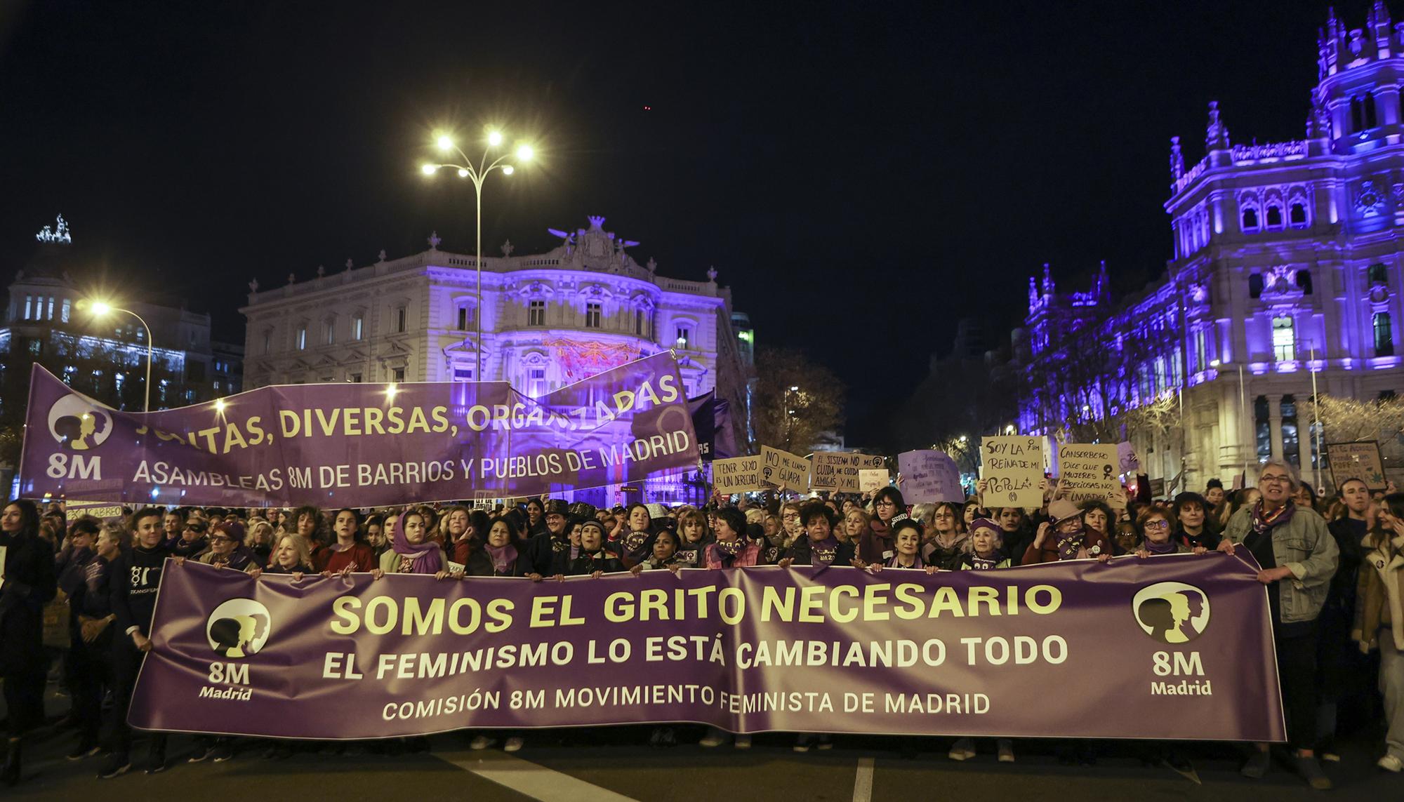 Manifestación 8M en Madrid - 8