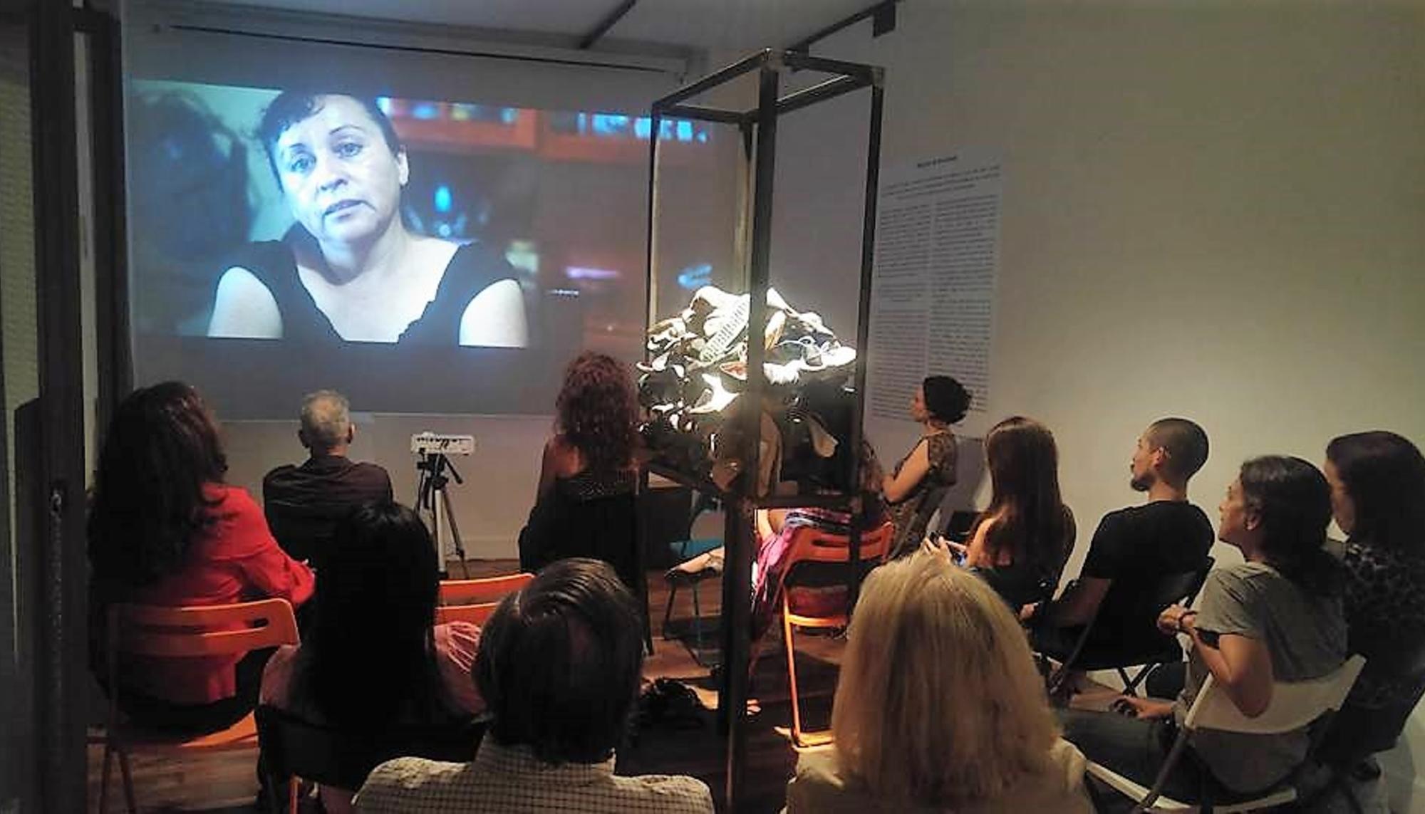 Proyección en Espacio B del documental Las Rastreadoras, realizado por Adrián González
