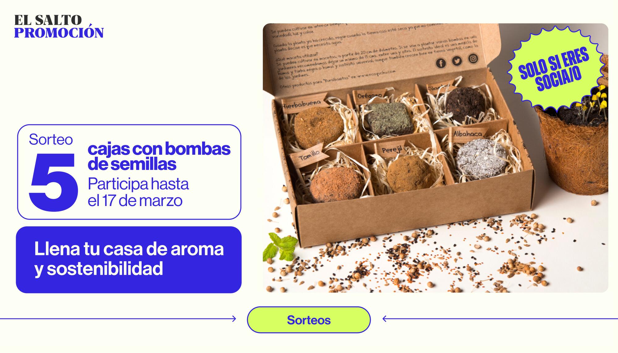 Sorteo Socias marzo 2026