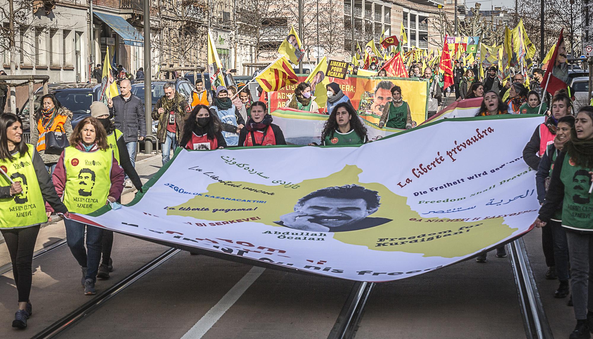 Marcha por la libertad de Öcalan - 1