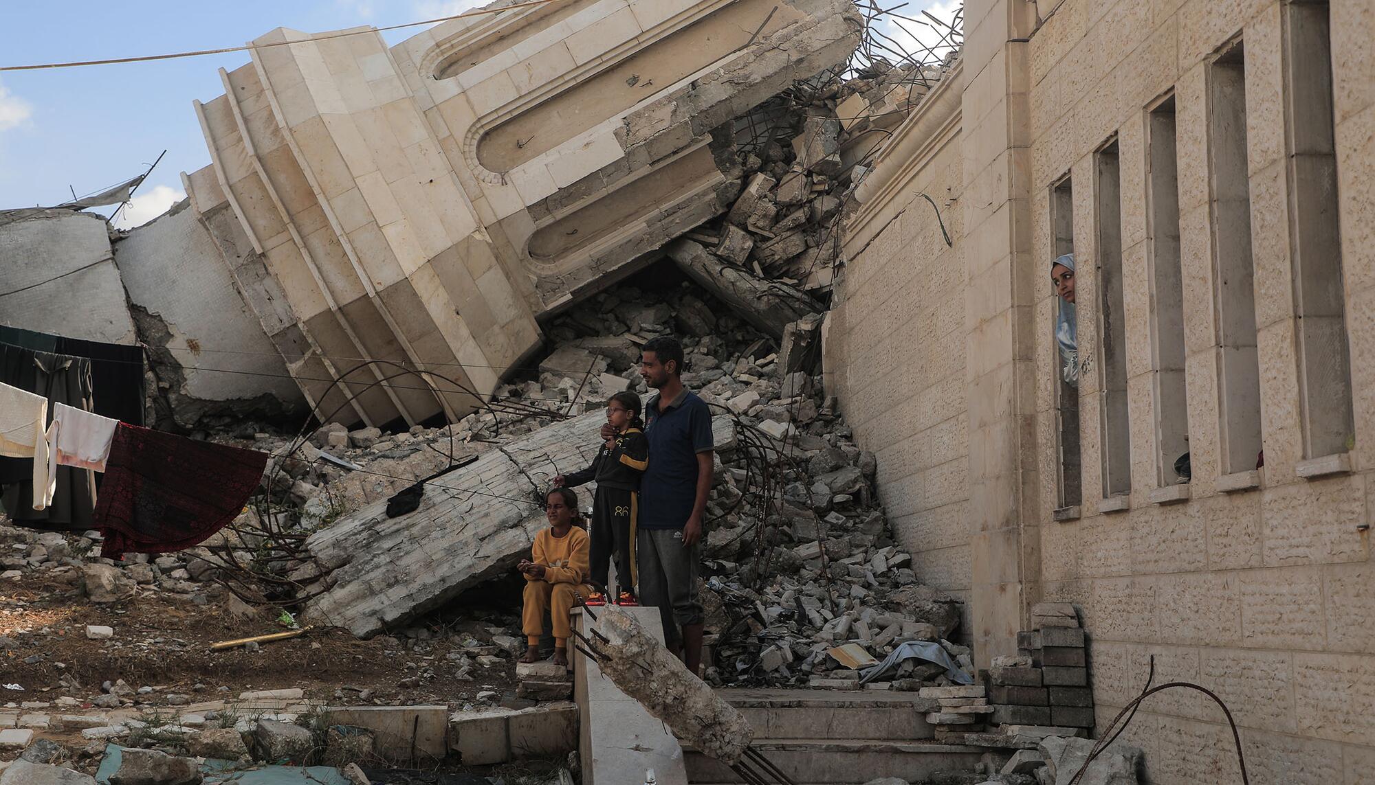 Invierno en Gaza inundaciones  - 4