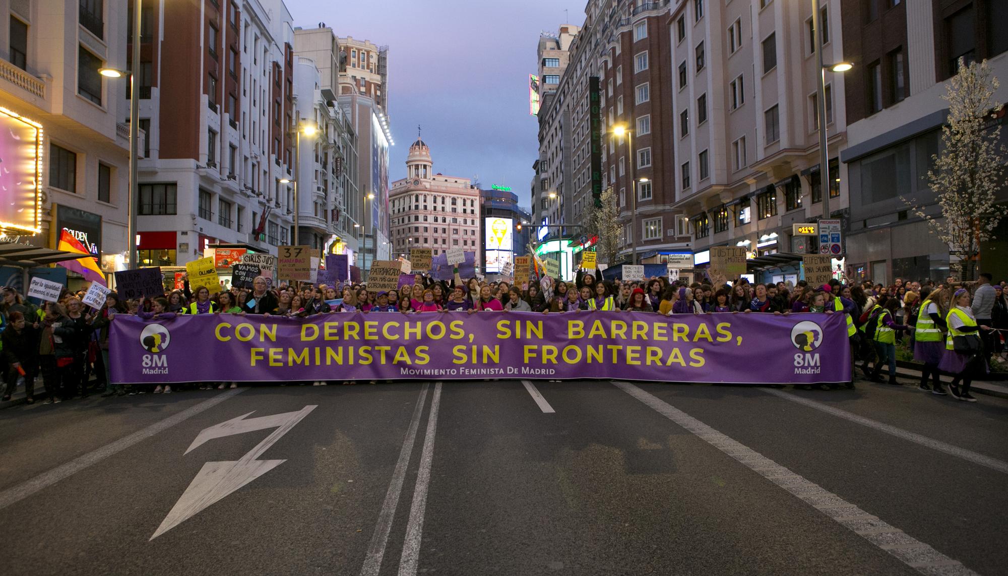 Manifestación del 8 de marzo en Madrid - 13