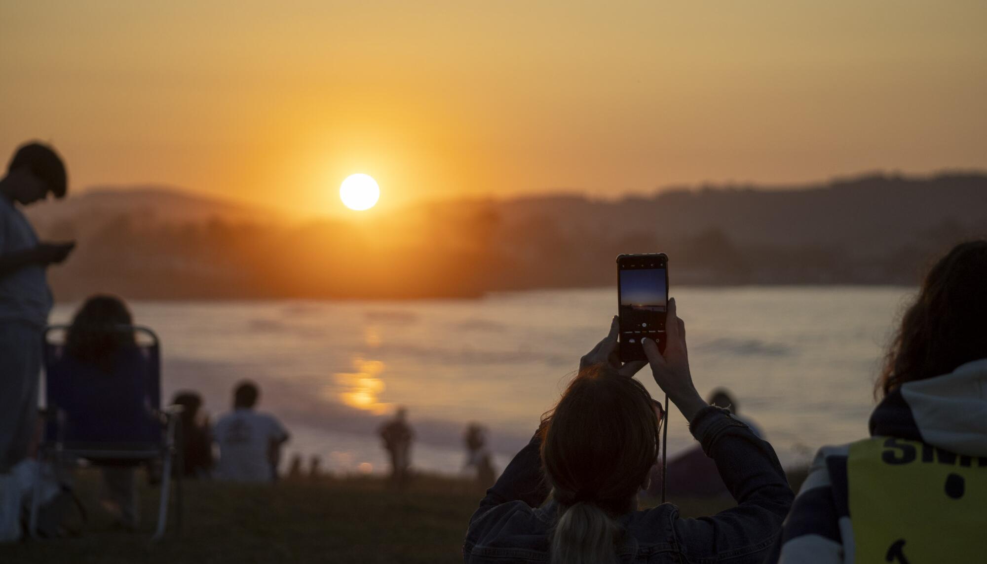 Puesta de sol Asturias Instagram