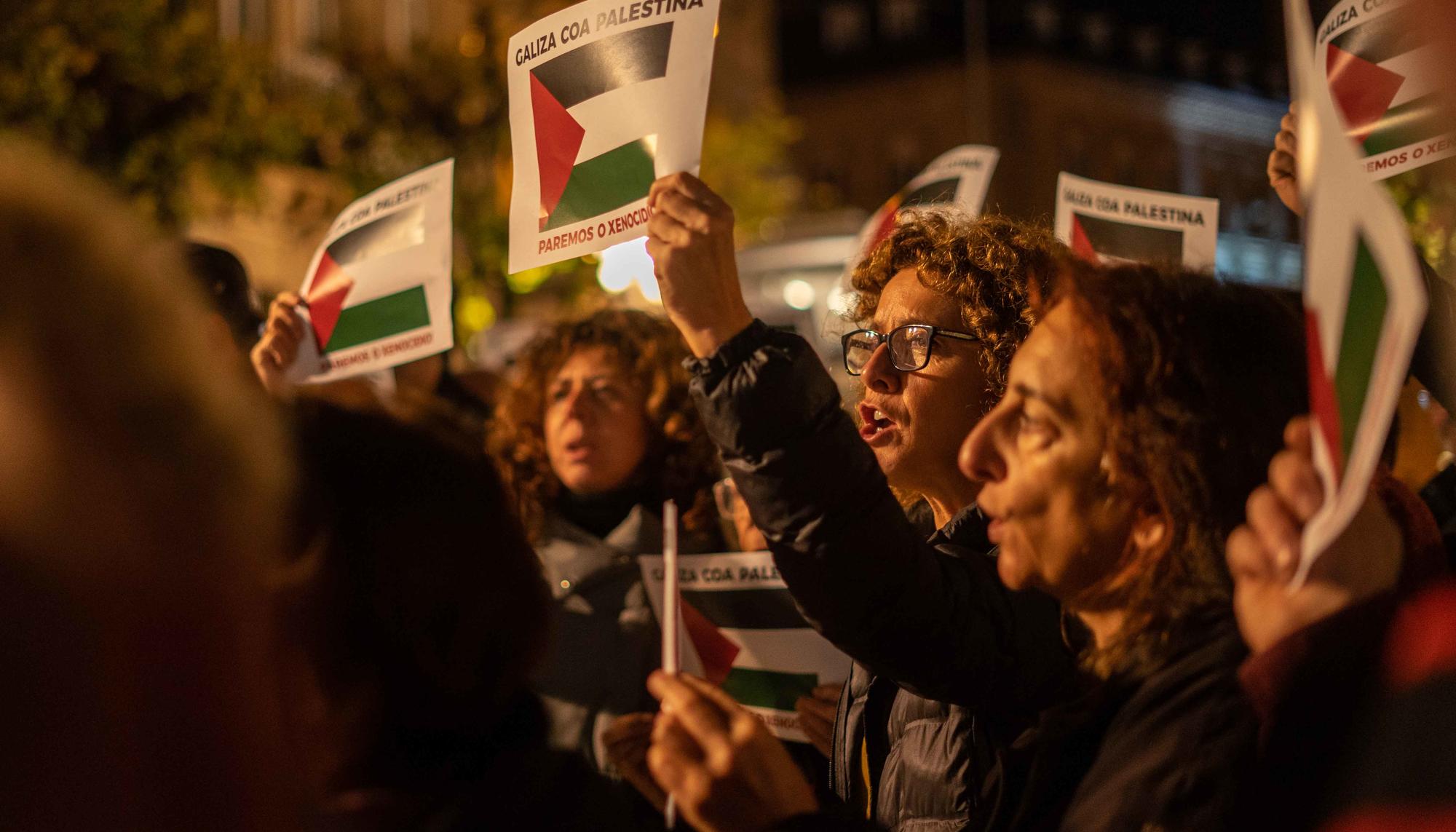 Manifestación palestina galiza 6 de novembro - 3